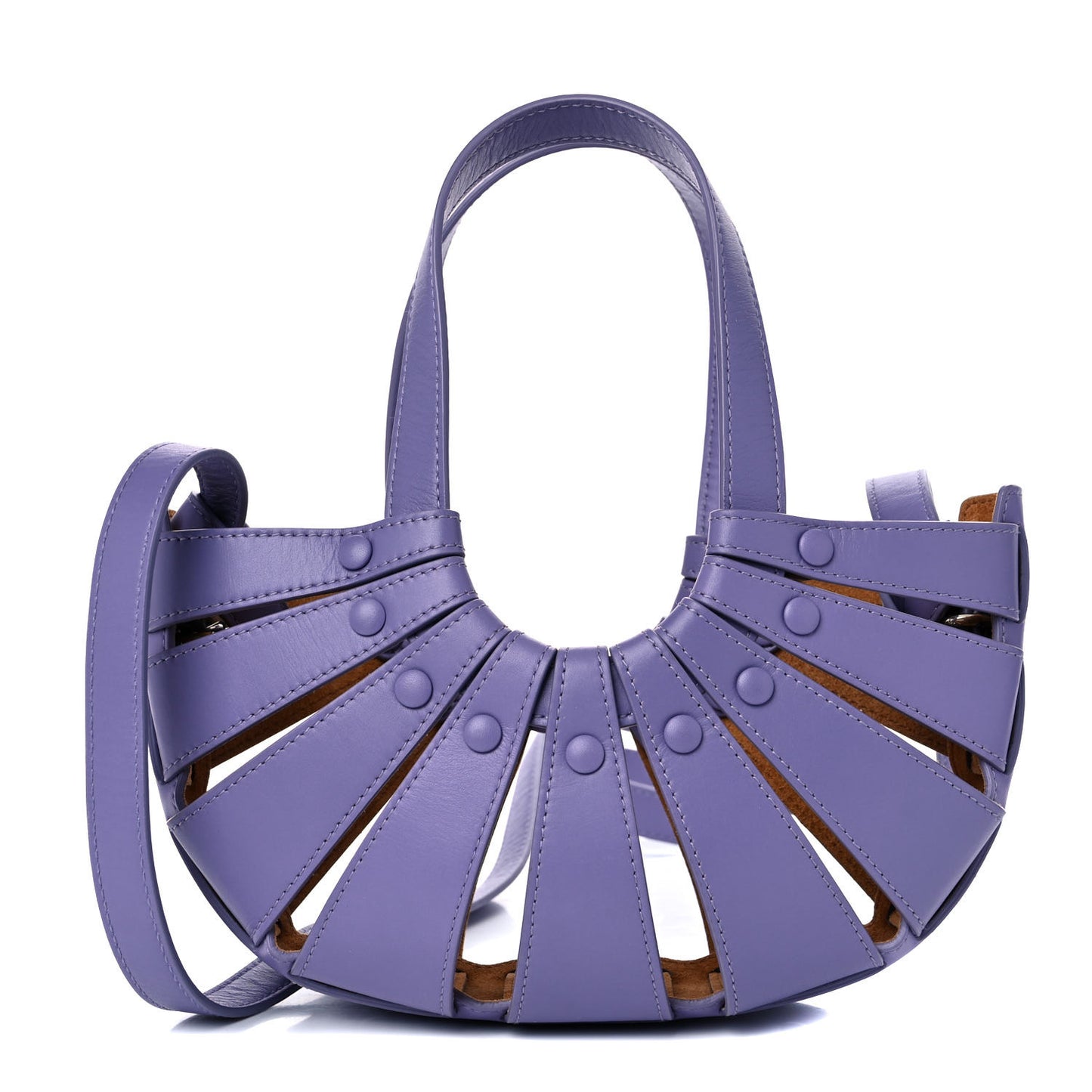 French Calfskin Shell Lavender