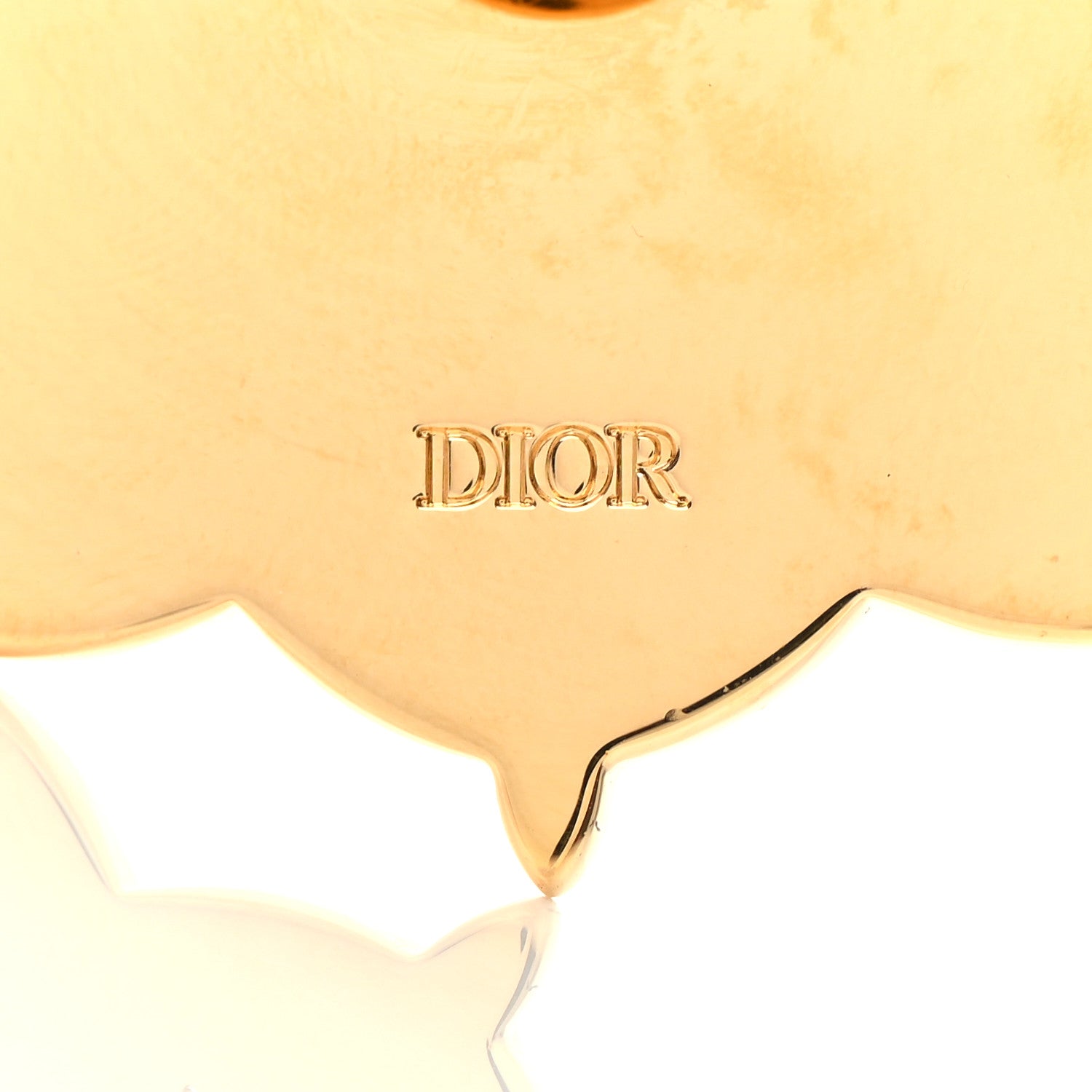 Christian Dior Crystal Bee Kaws Brooch Black White Gold 4 of 4