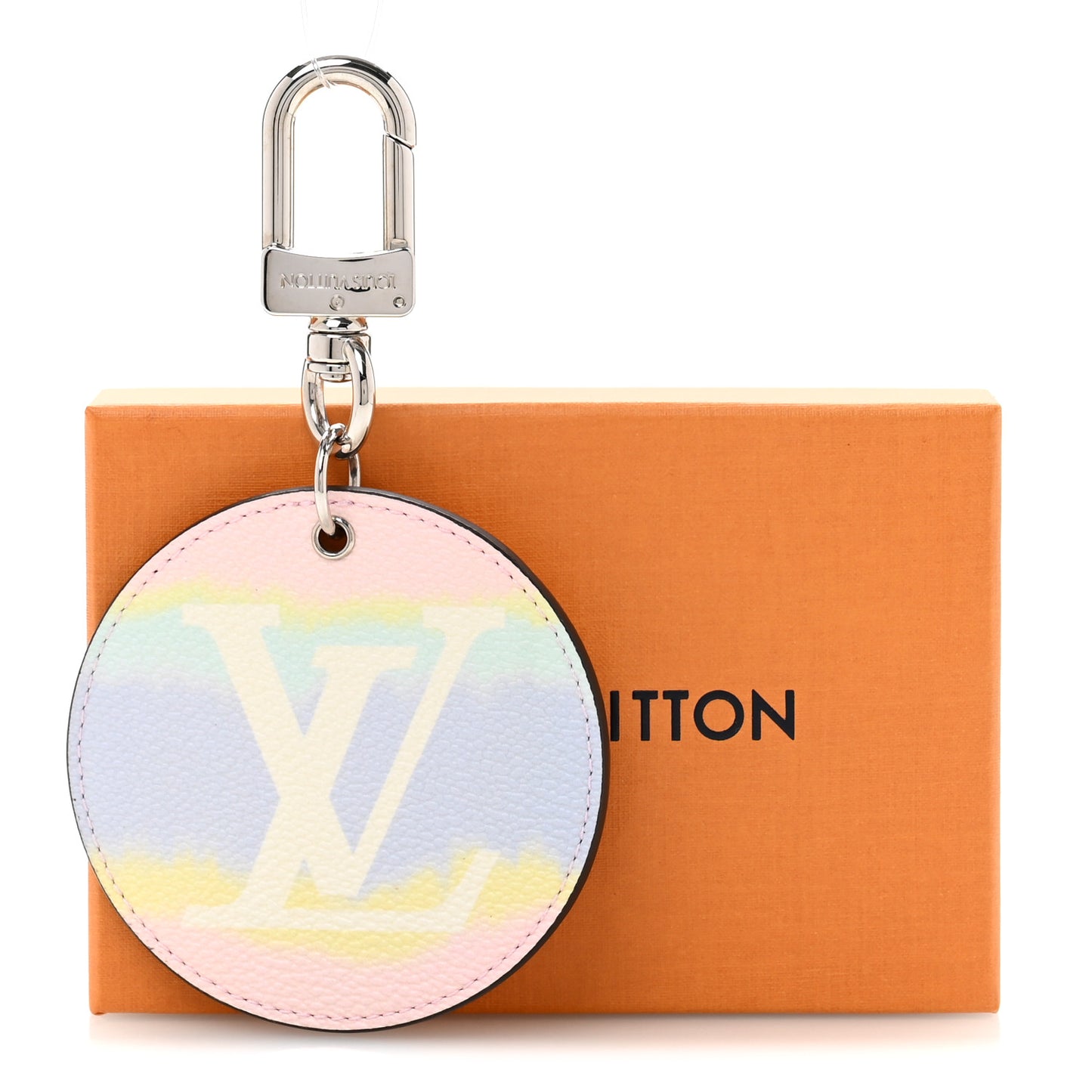 Monogram Escale Bag Charm Key Holder Pastel