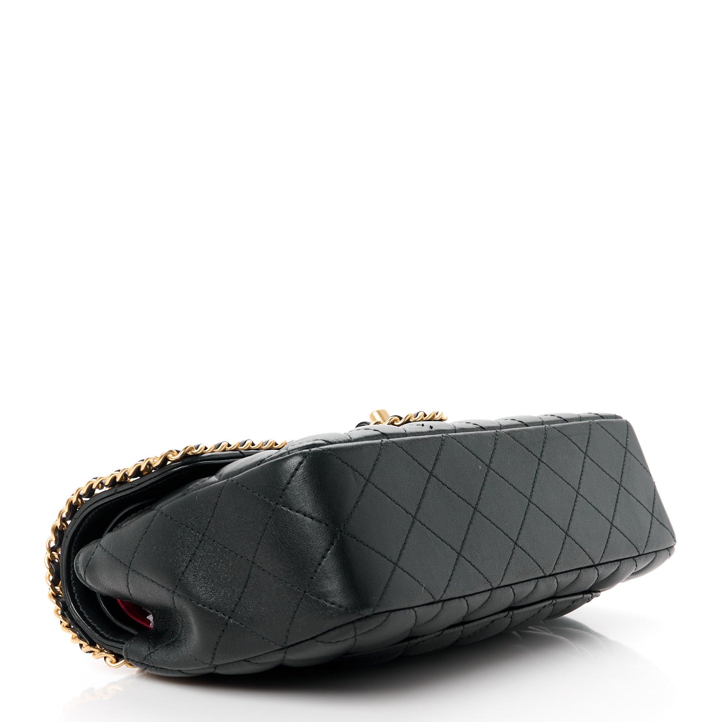 Lambskin Timeless Classic Chained Double Flap Black
