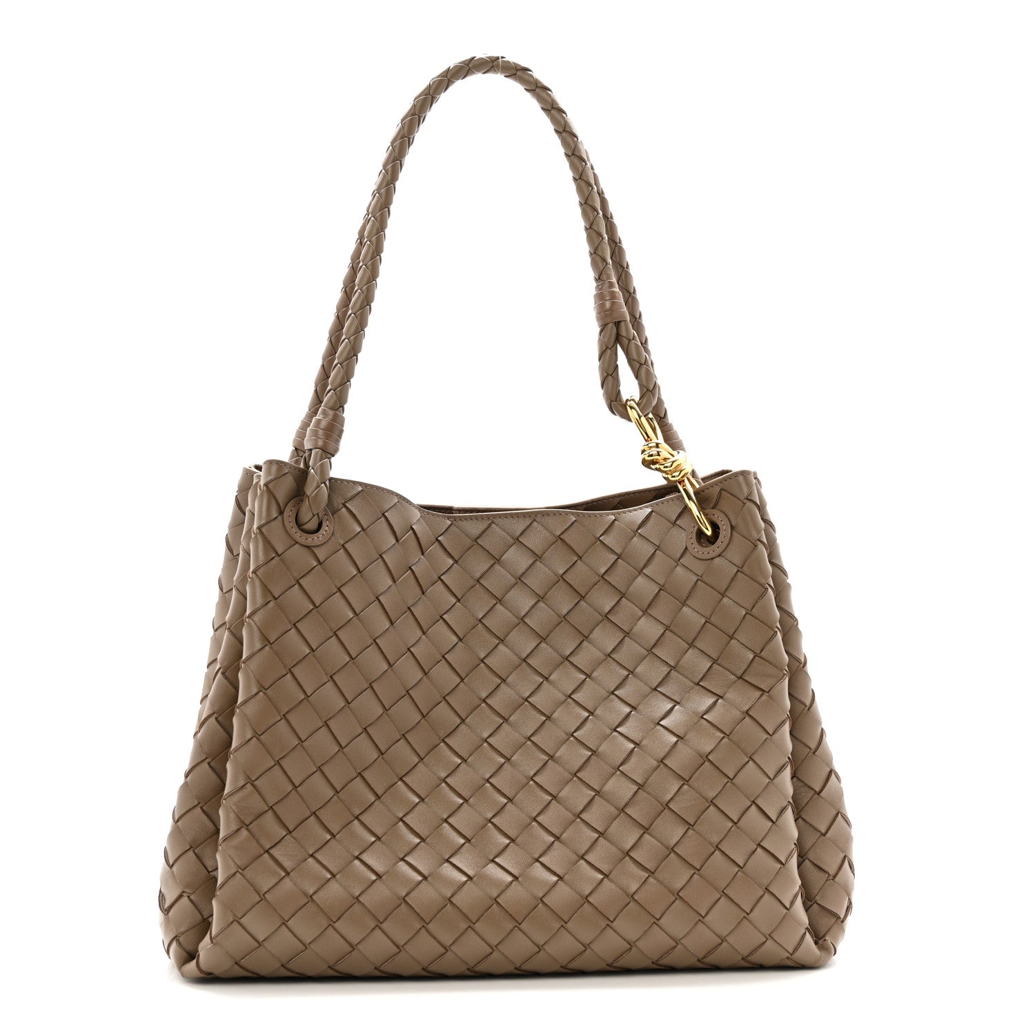 Bottega Veneta Nappa Intrecciato Large Andiamo Parachute Shoulder