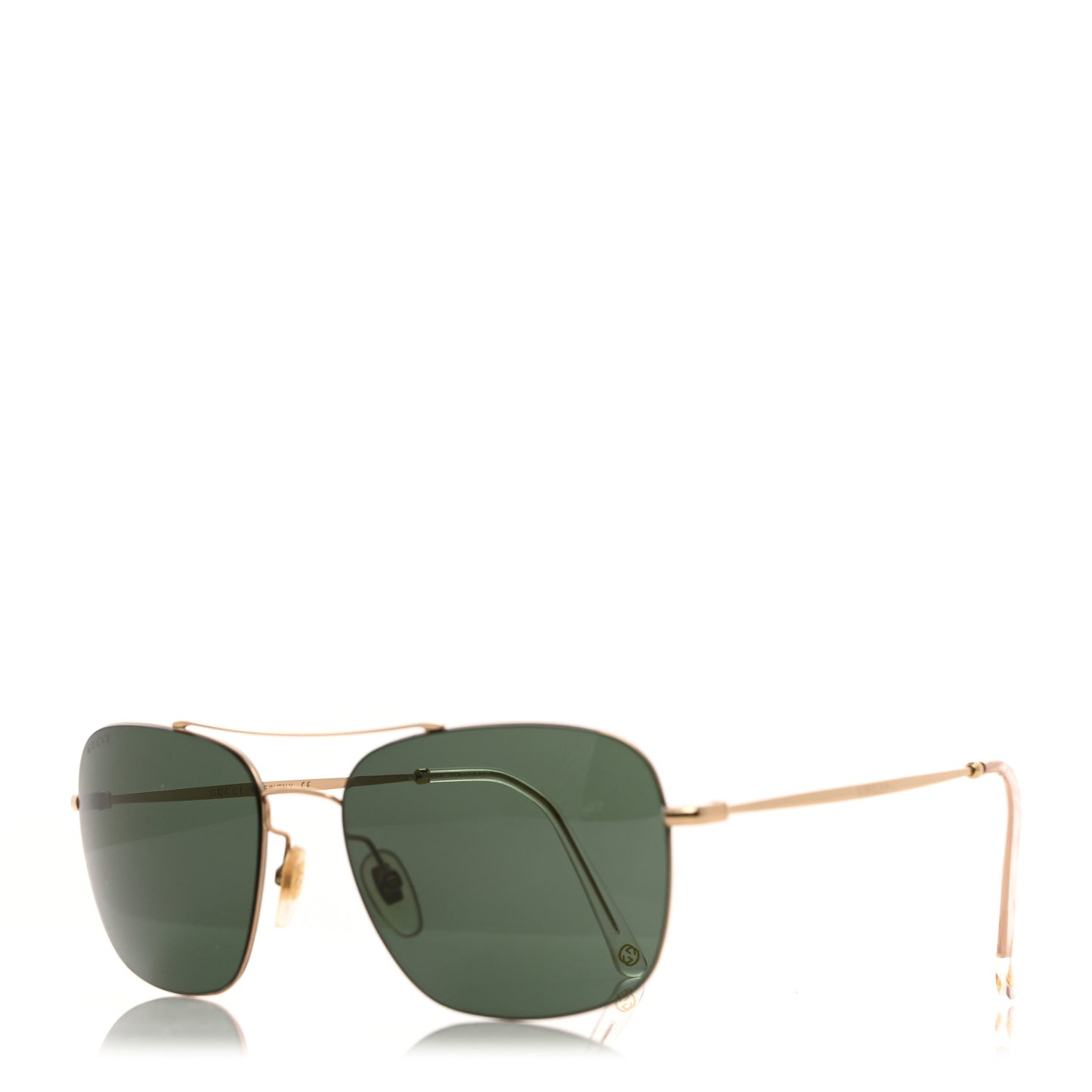 Metal Aviator Sunglasses GG0503S Gold