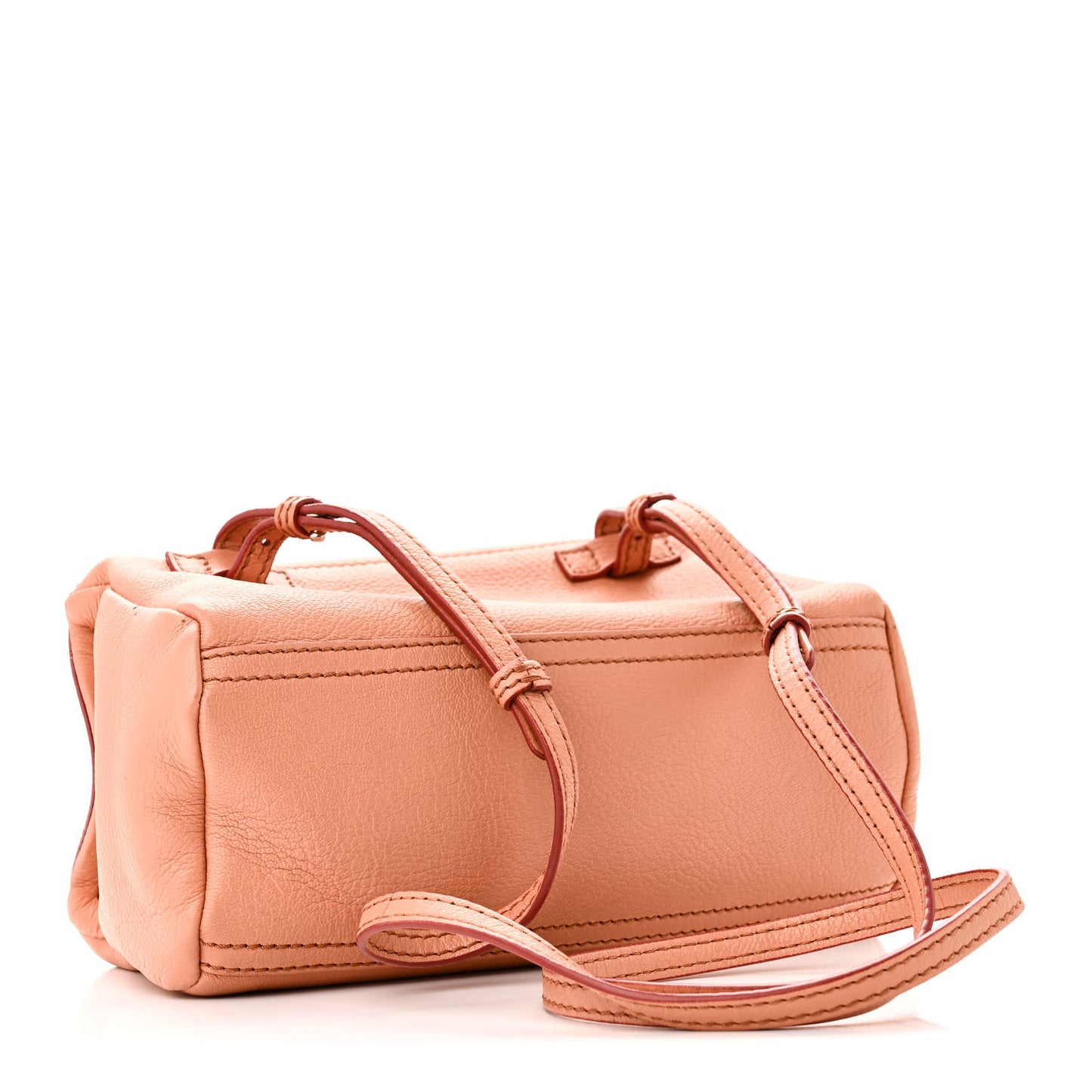 Sugar Goatskin Mini Pandora Pale Coral