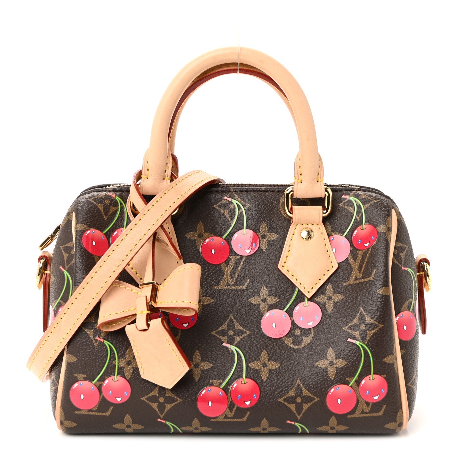 Louis Vuitton LV X TM Monogram Cerises Speedy Bandouliere 20