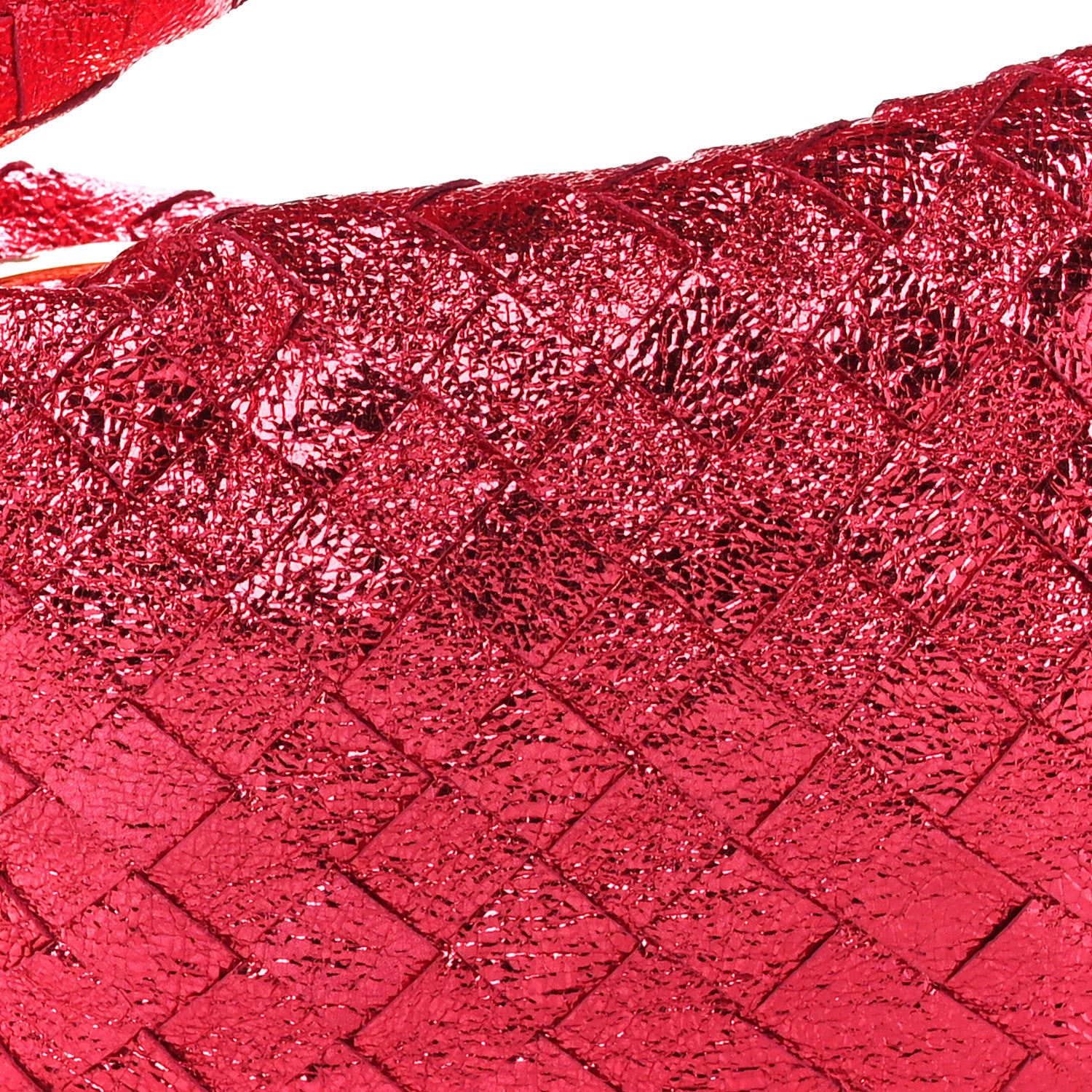 Bottega Veneta Metallic Nappa Intrecciato Mini Jodie Lollipop 9 of 11