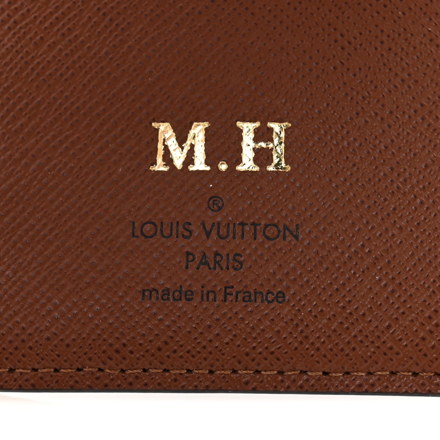 Monogram Small Ring Agenda Cover