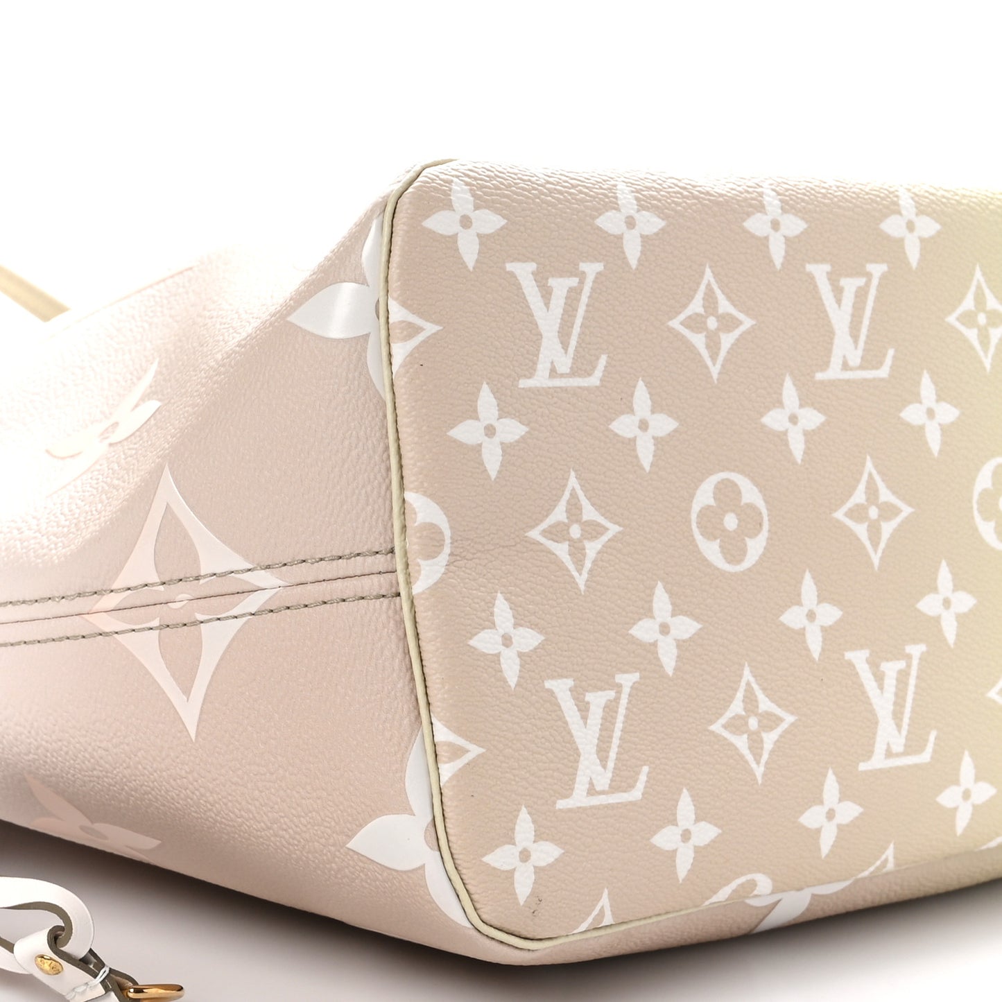 Monogram Giant Spring In The City Neverfull MM Sunset Kaki