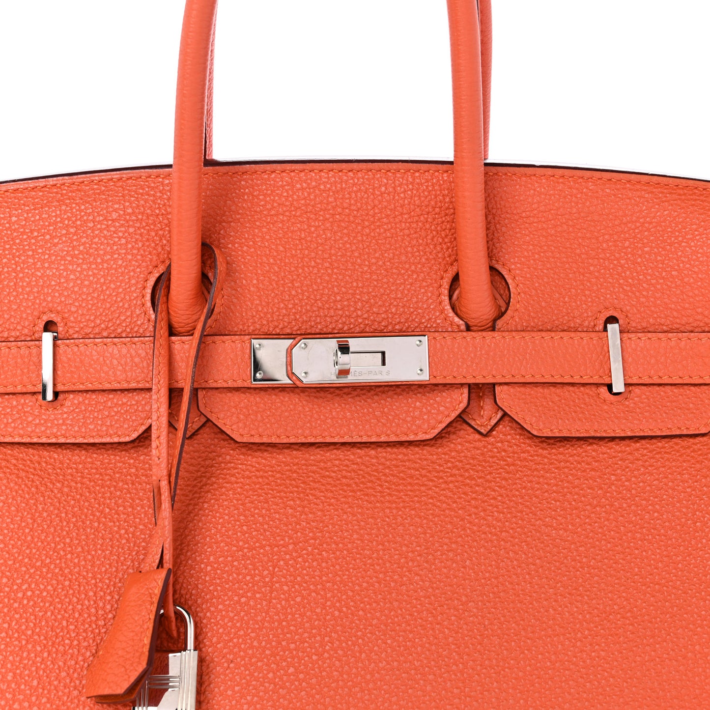 Togo Birkin 35 Orange