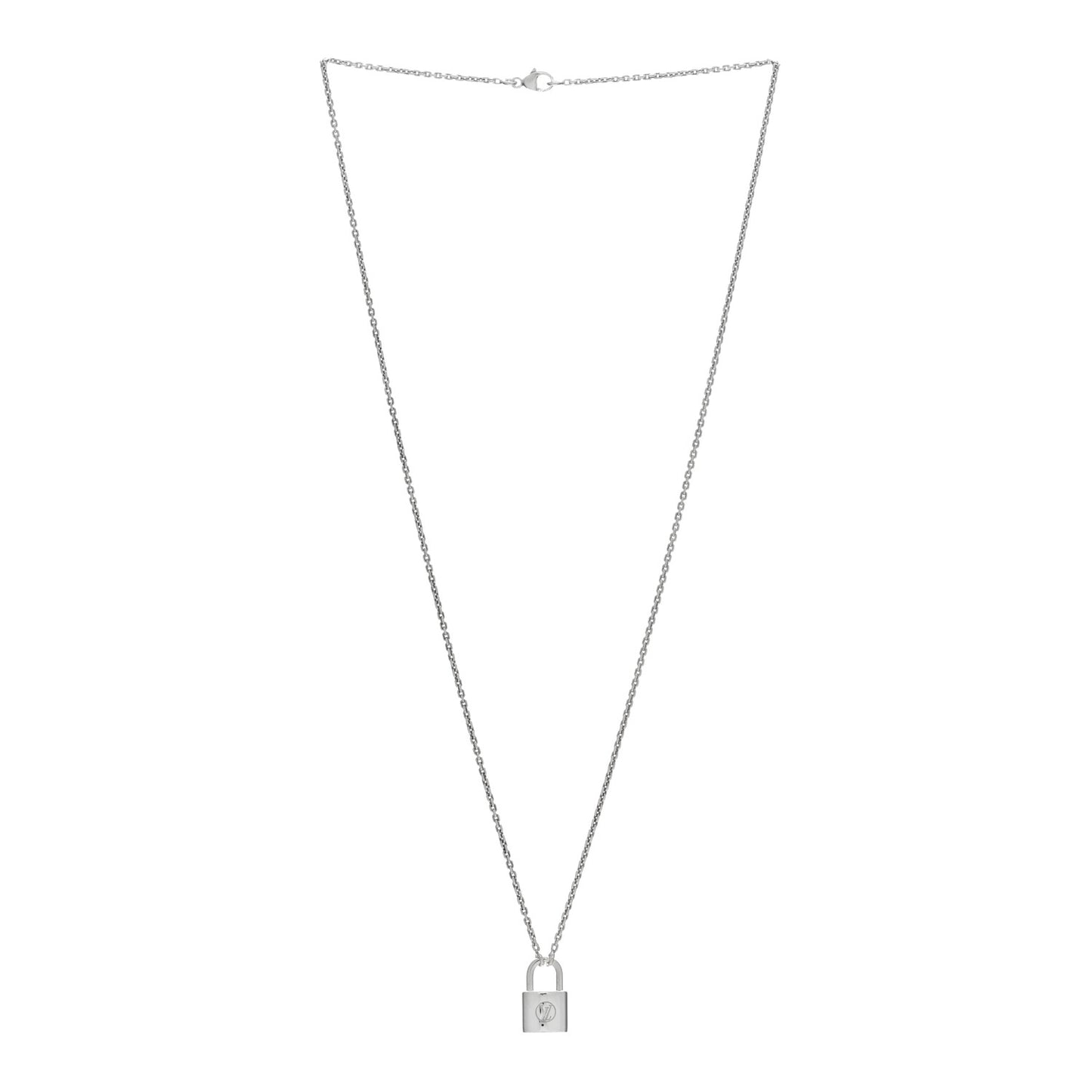 Sterling Silver Lockit Necklace