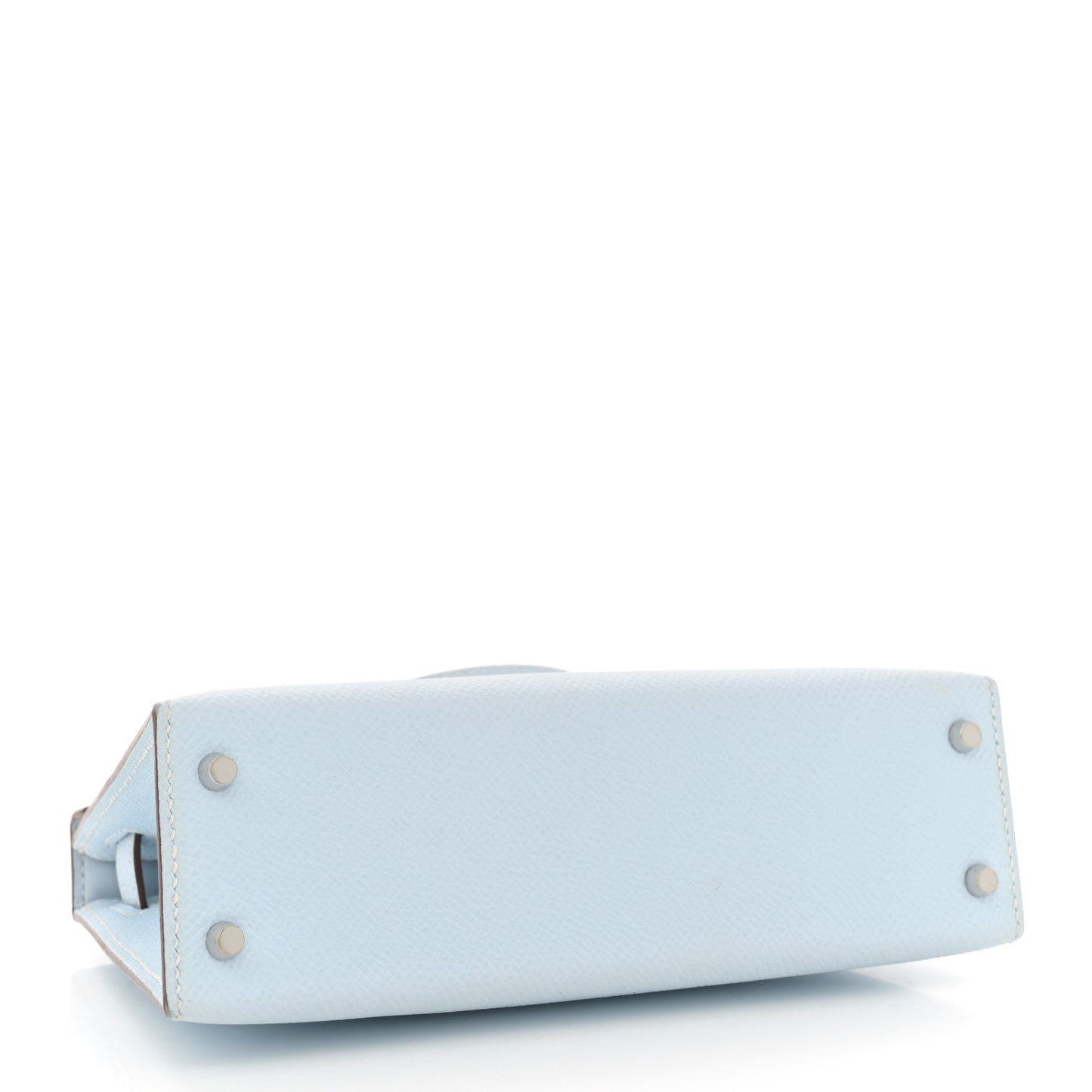 Epsom Mini Kelly Sellier 20 Bleu Brume