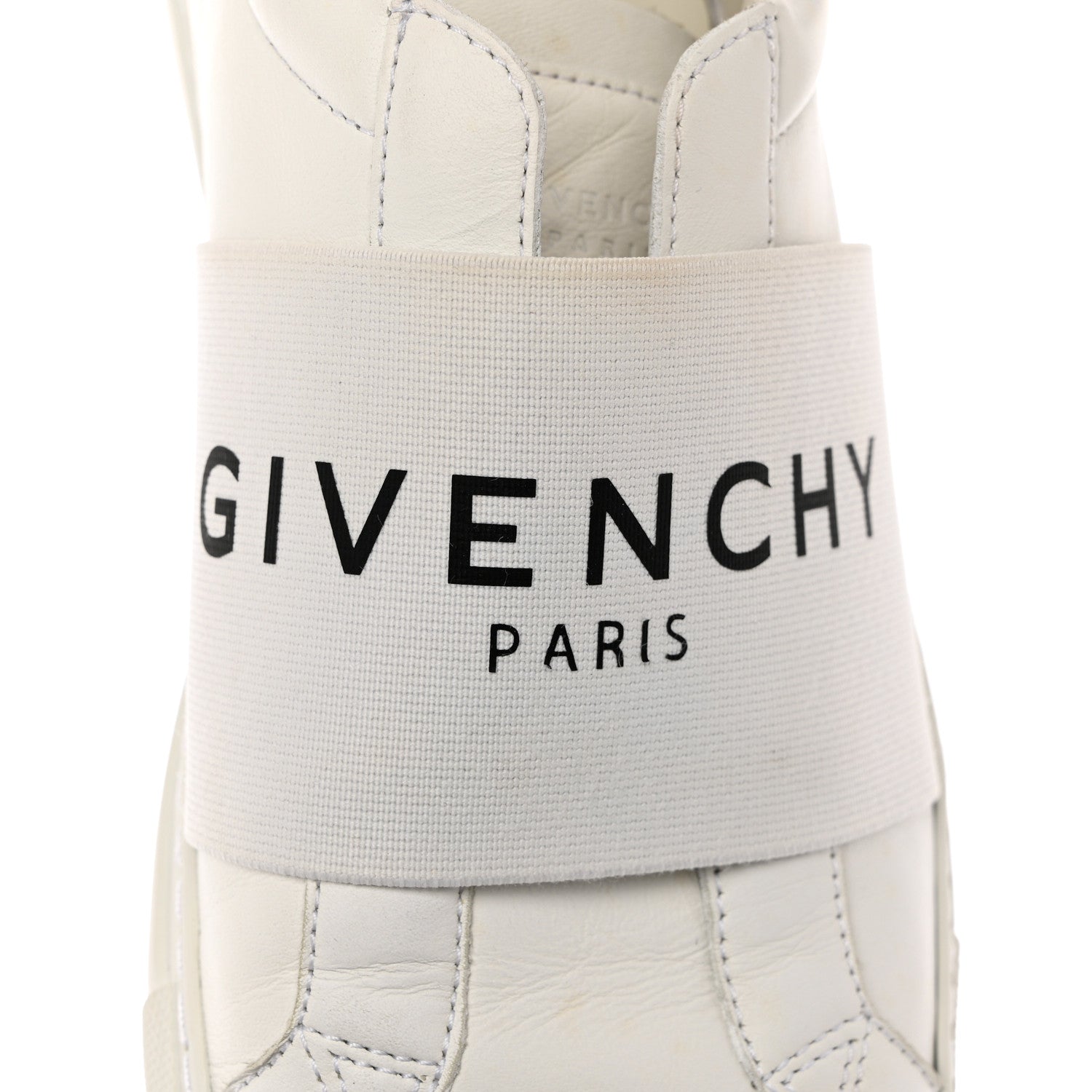 Givenchy Calfskin Band Logo Womens Urban Street Sneakers 40 White 8 of 12