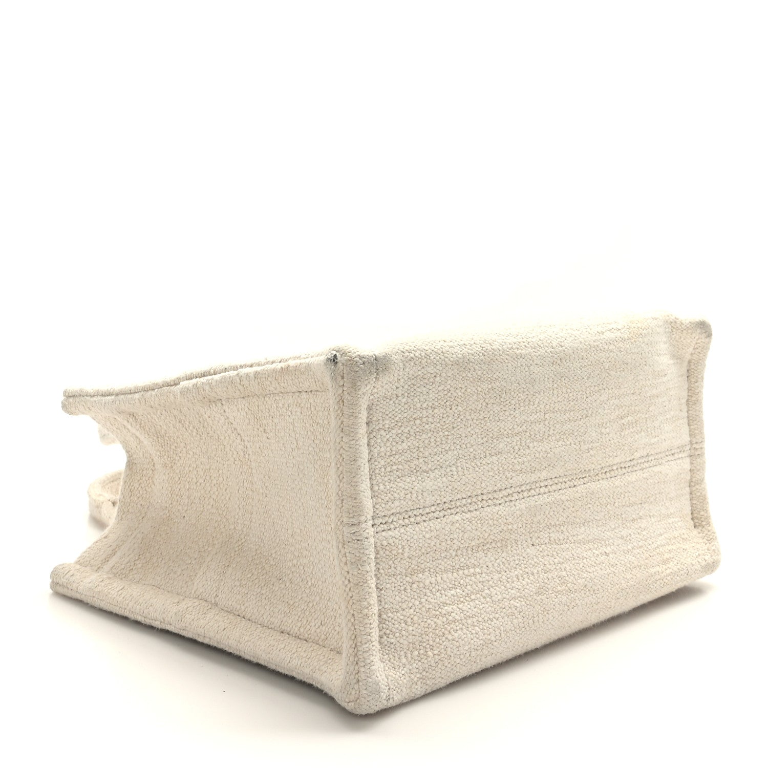 Celine Canvas Small Cabas Thais Ecru Black 4 of 10