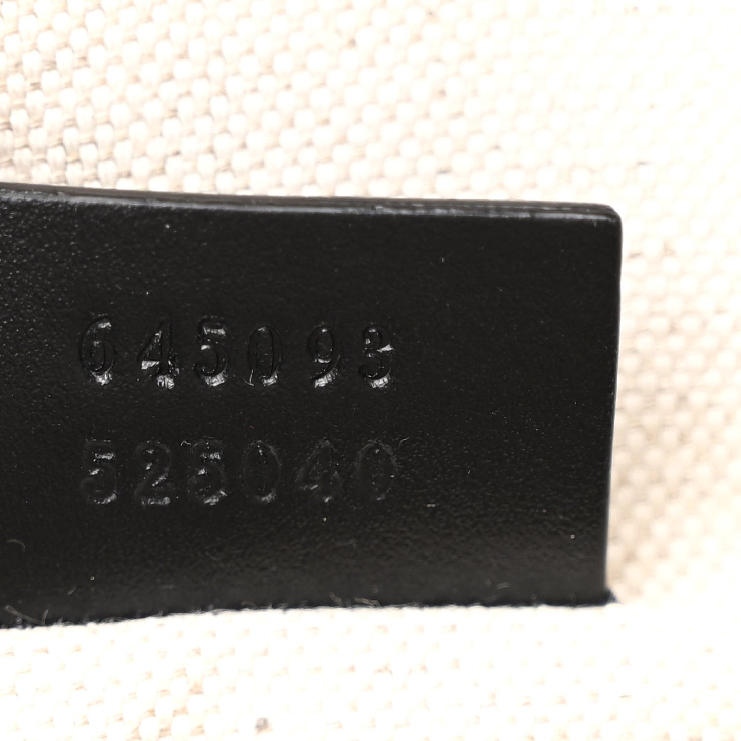 Calfskin GG Tennis Embossed Pocket Belt Bag Black