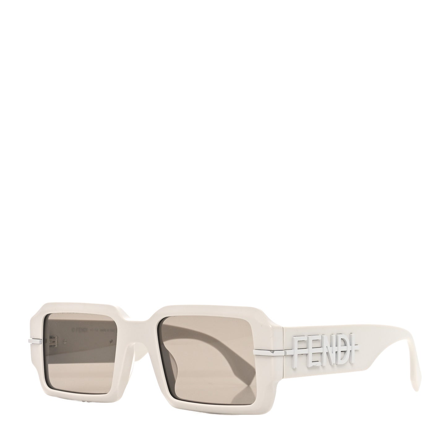 Acetate FF Fendigraphy Square Sunglasses FE40073U Grey