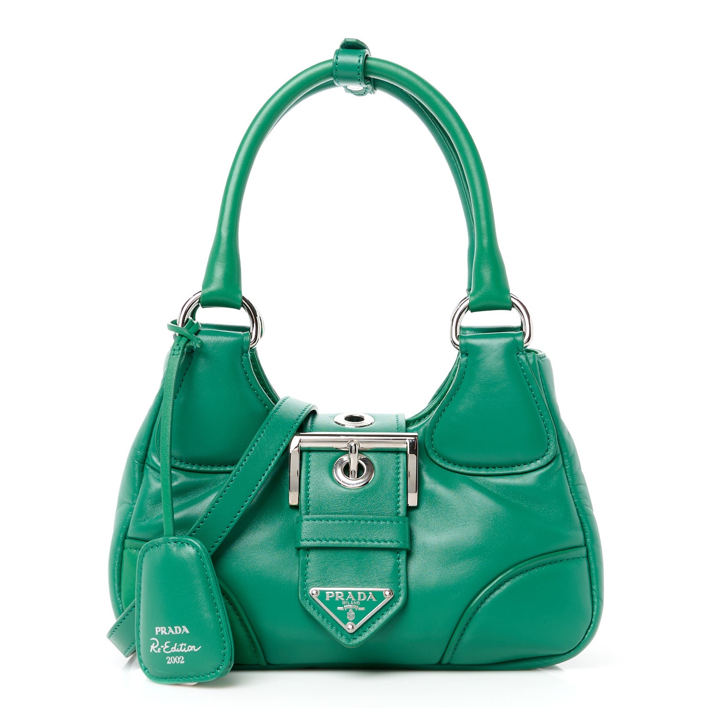 Nappa Soft Padded Re-Edition 2002 Moon Bag Mango