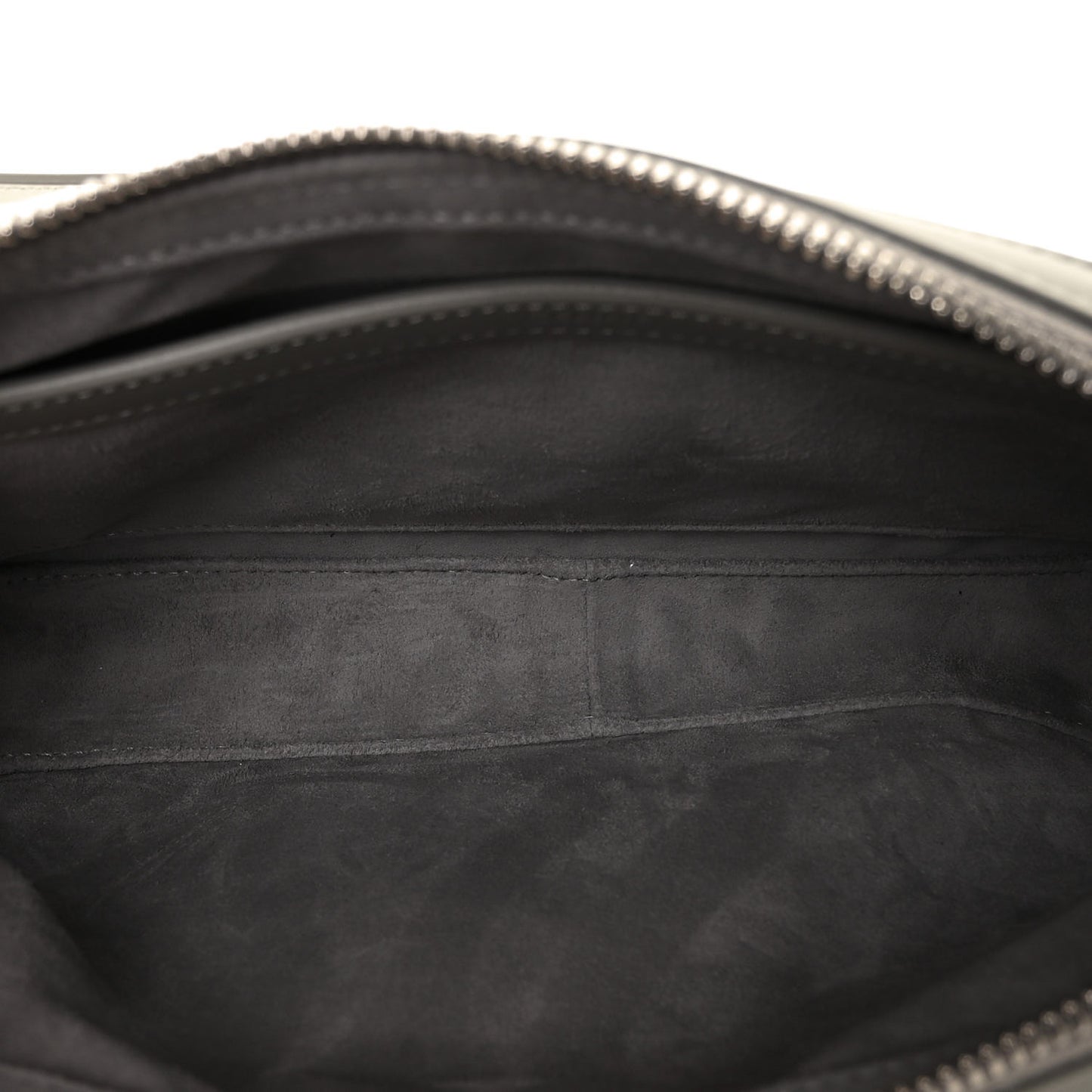 Smooth Calfskin Medium Messenger Bag Pale Grey