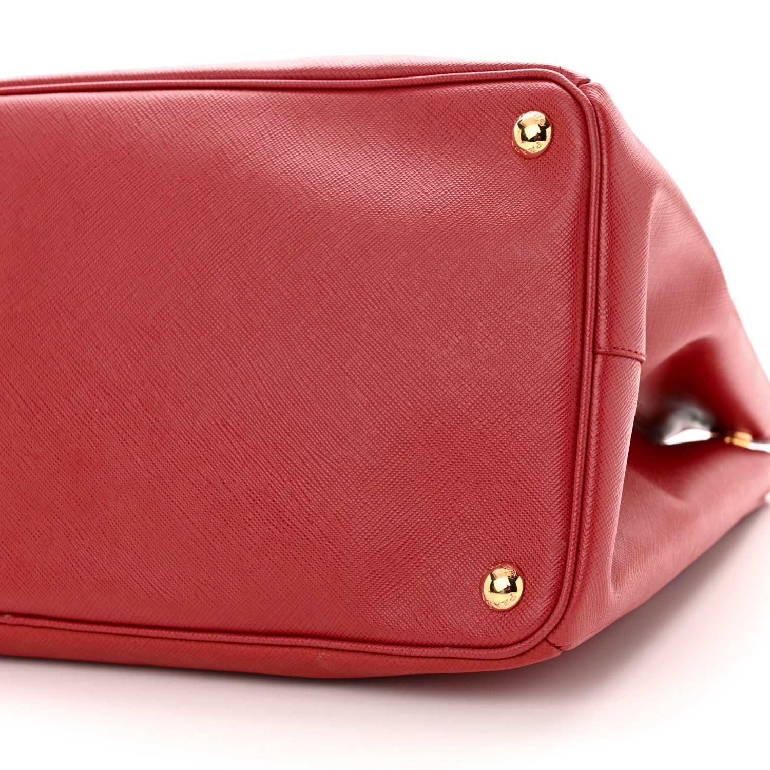Prada Saffiano Lux Large Tote Fuoco 8 of 8