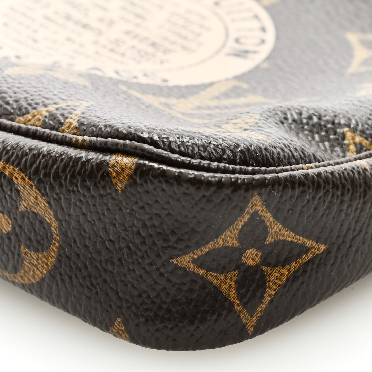 Monogram Complice Trunks and Bags Mini Pochette Accessories Beige