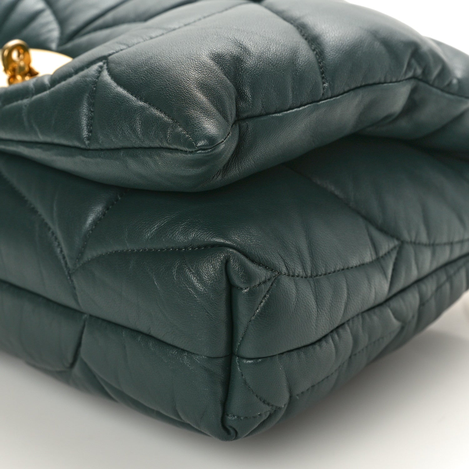 Mulberry Nappa Pillow Quilted Little Softie Bag Mulberry Green 8 of 8