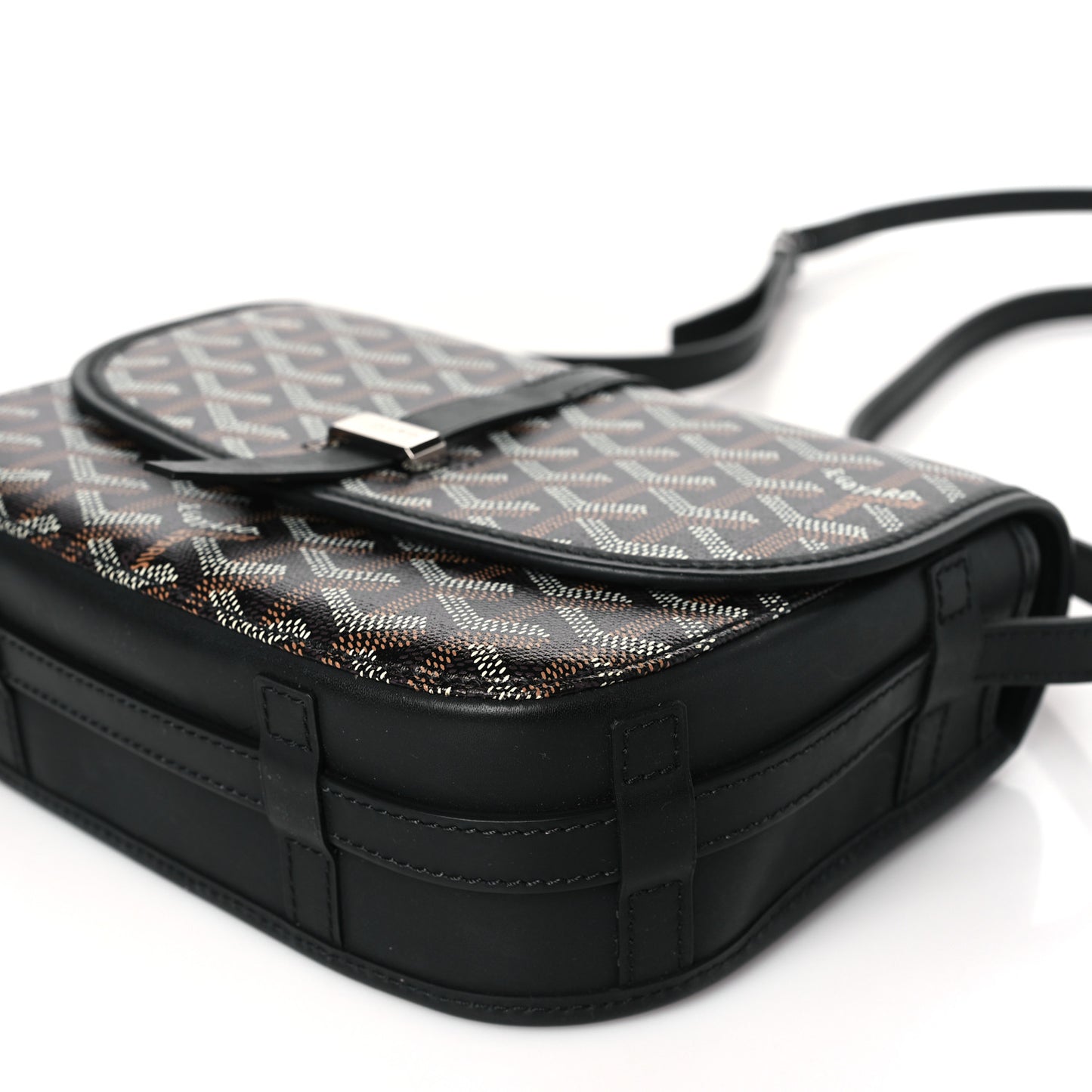 Goyardine Belvedere II PM Messenger Bag Black