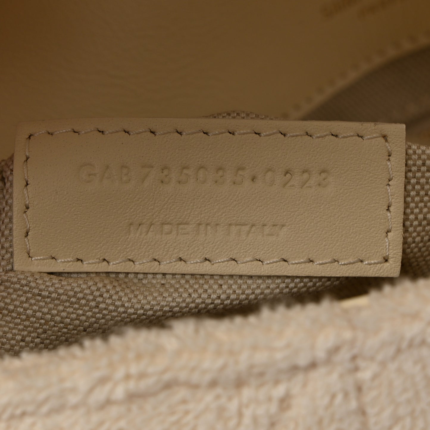 Terry Patchwork Monogram Medium Jamie Tropical Sand