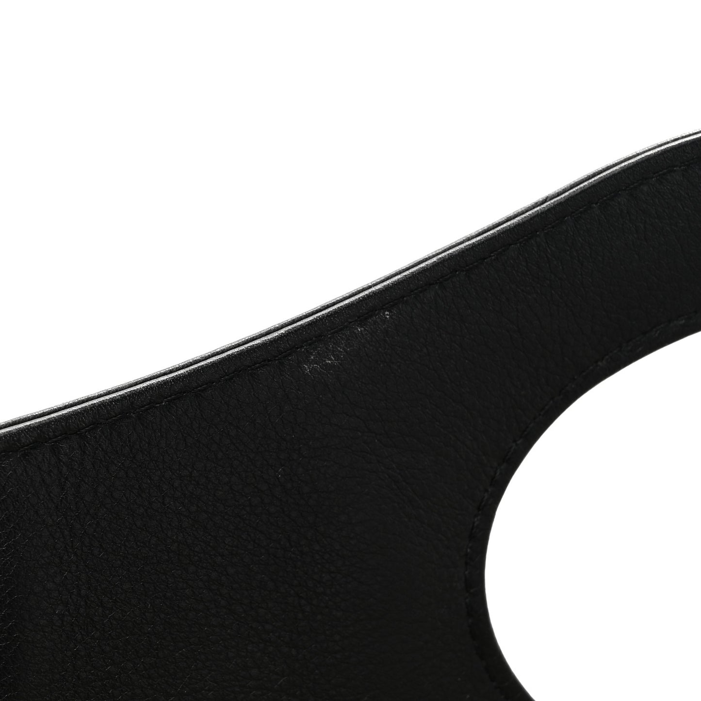 Calfskin PVC Quilted Chanel 31 Bag Black