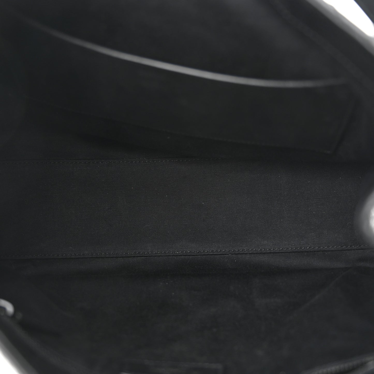Crinkled Calfskin Matelasse Monogram Medium Niki Shopper Tote Black