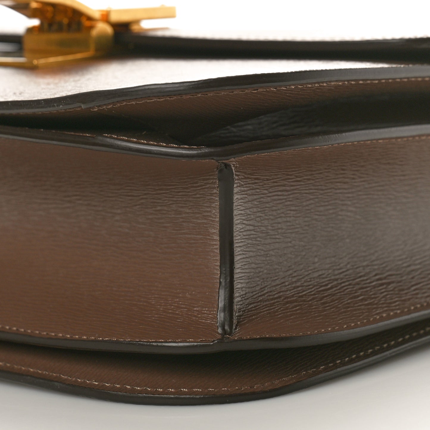 Liege Calfskin Medium Classic Box Flap Bag Glazed Nut