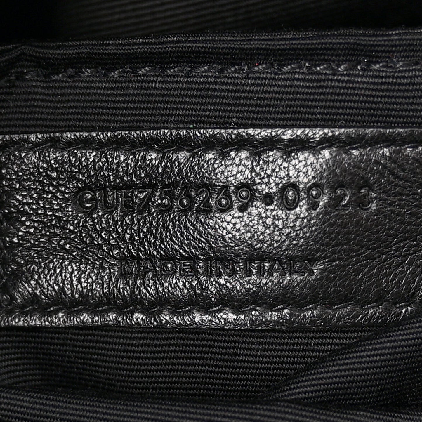 Lambskin Wide Puffer Tote Black