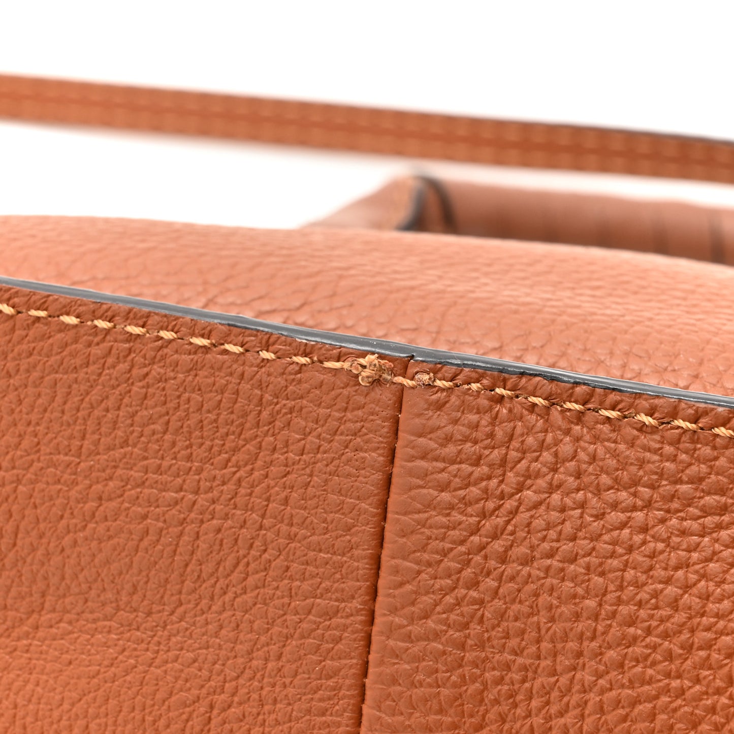 Calfskin Mini Marcie Satchel Tan