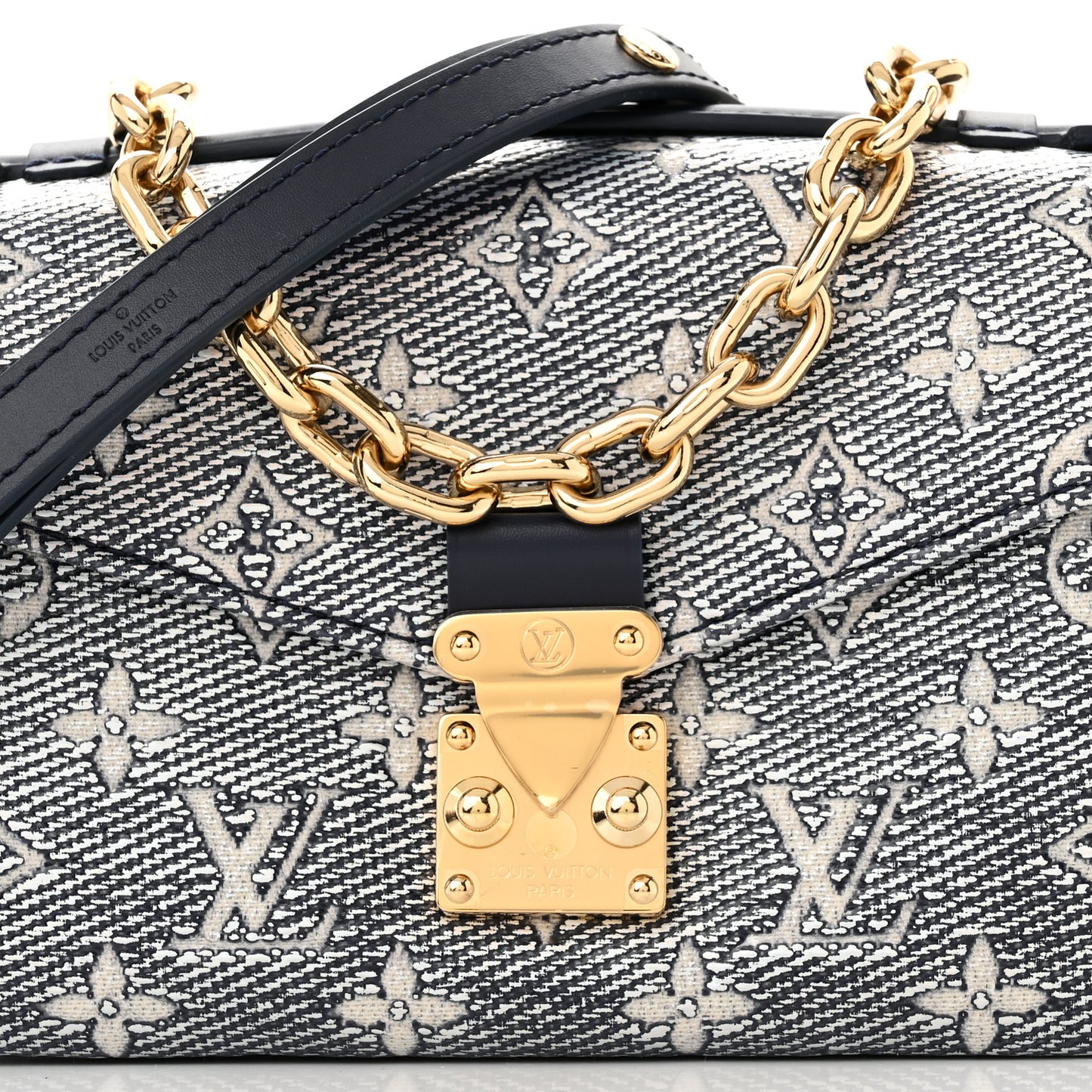 Monoglam Pochette Metis East West Blue