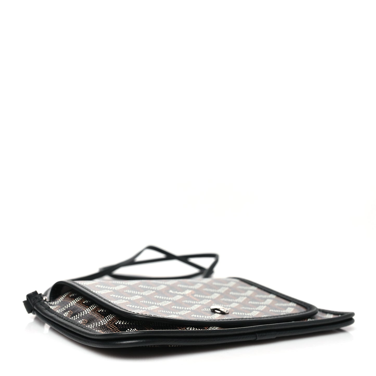 Goyardine Plumet Wallet Clutch Black
