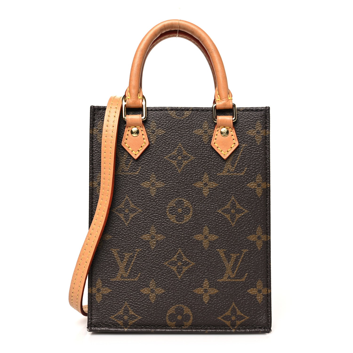 Louis Vuitton Monogram Petit Sac Plat 1 of 12