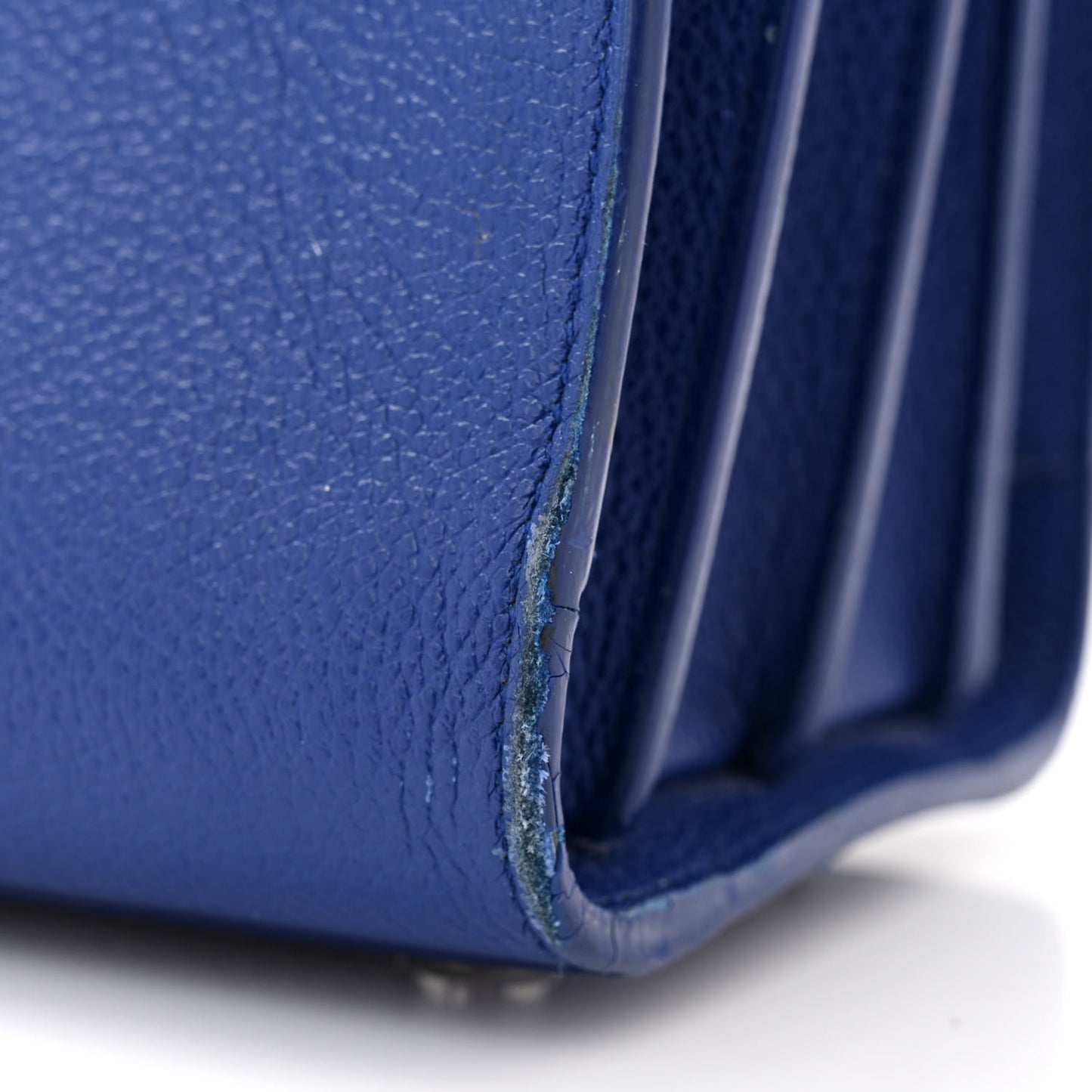 Grained Calfskin Baby Sac De Jour Outremer