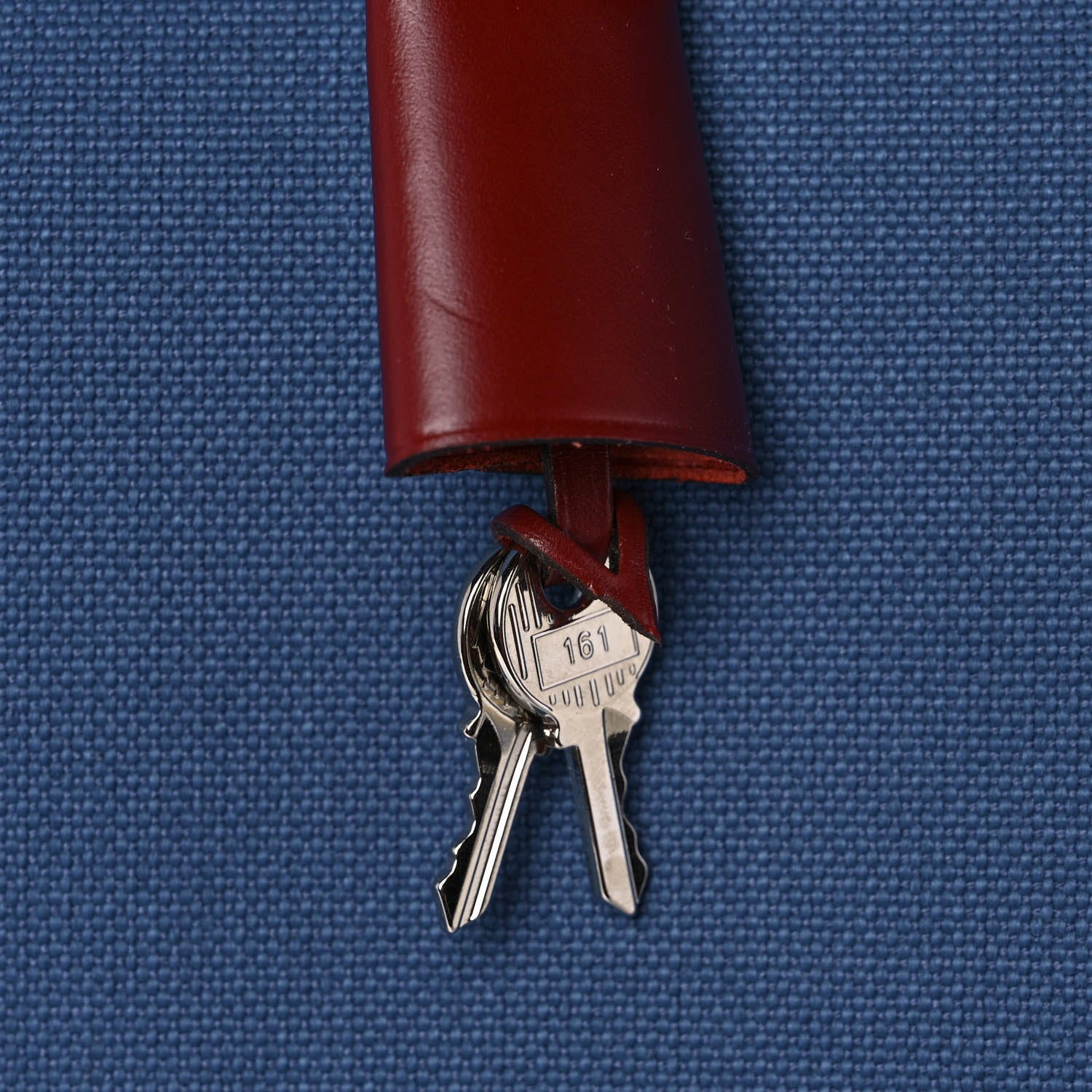 Hermes Vache Hunter Toile Militaire Herbag Zip 31 PM Bleu Agate Rouge H 13 of 15