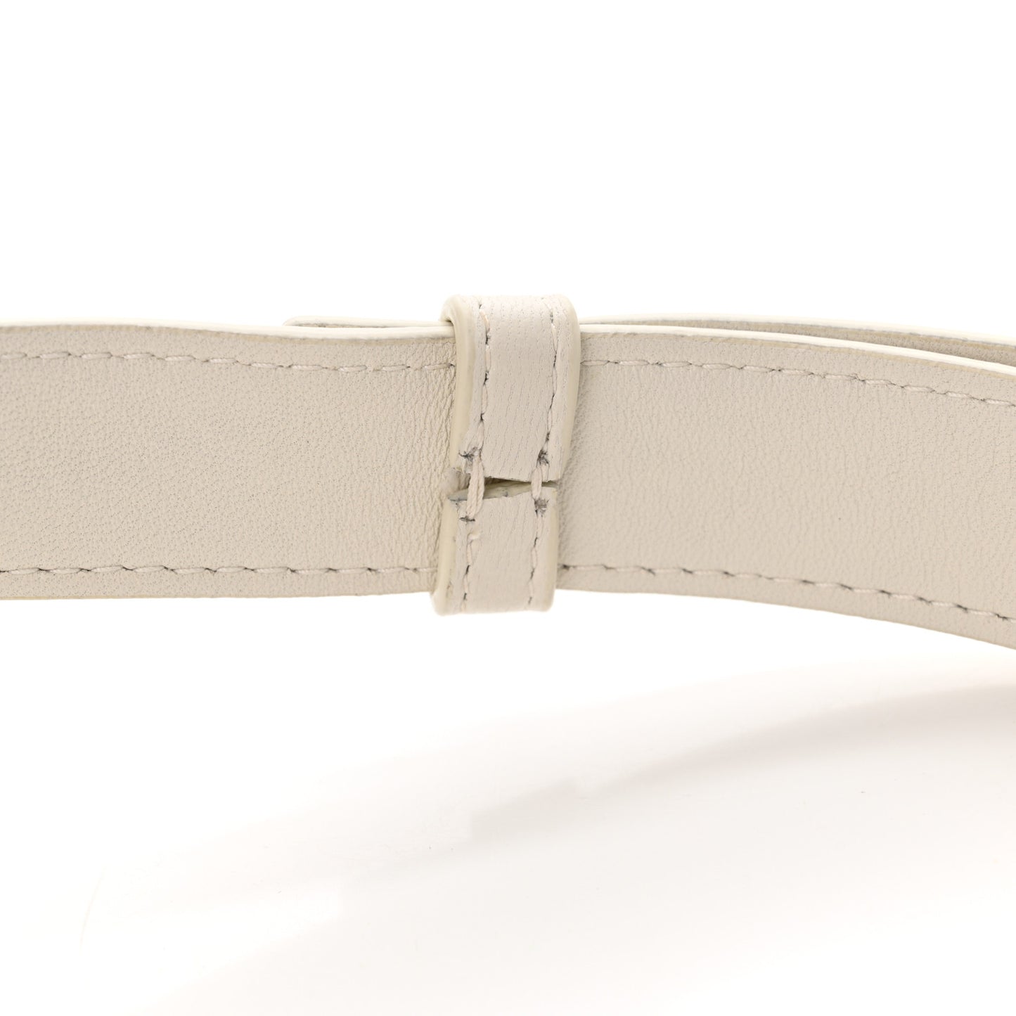 Nappa Maxi Intreccio The Belt Cassette Bag White