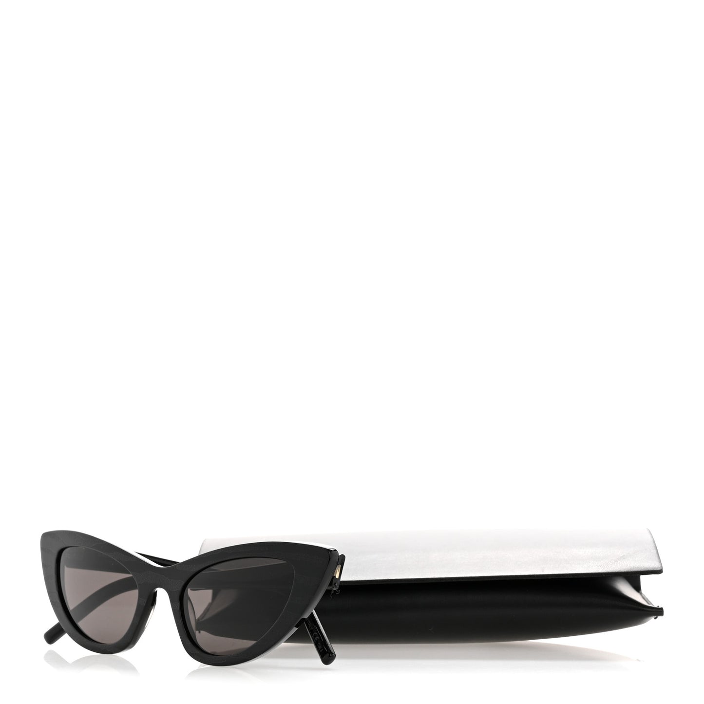 Acetate Lily Tiger Cat Eye Sunglasses SL213 Black