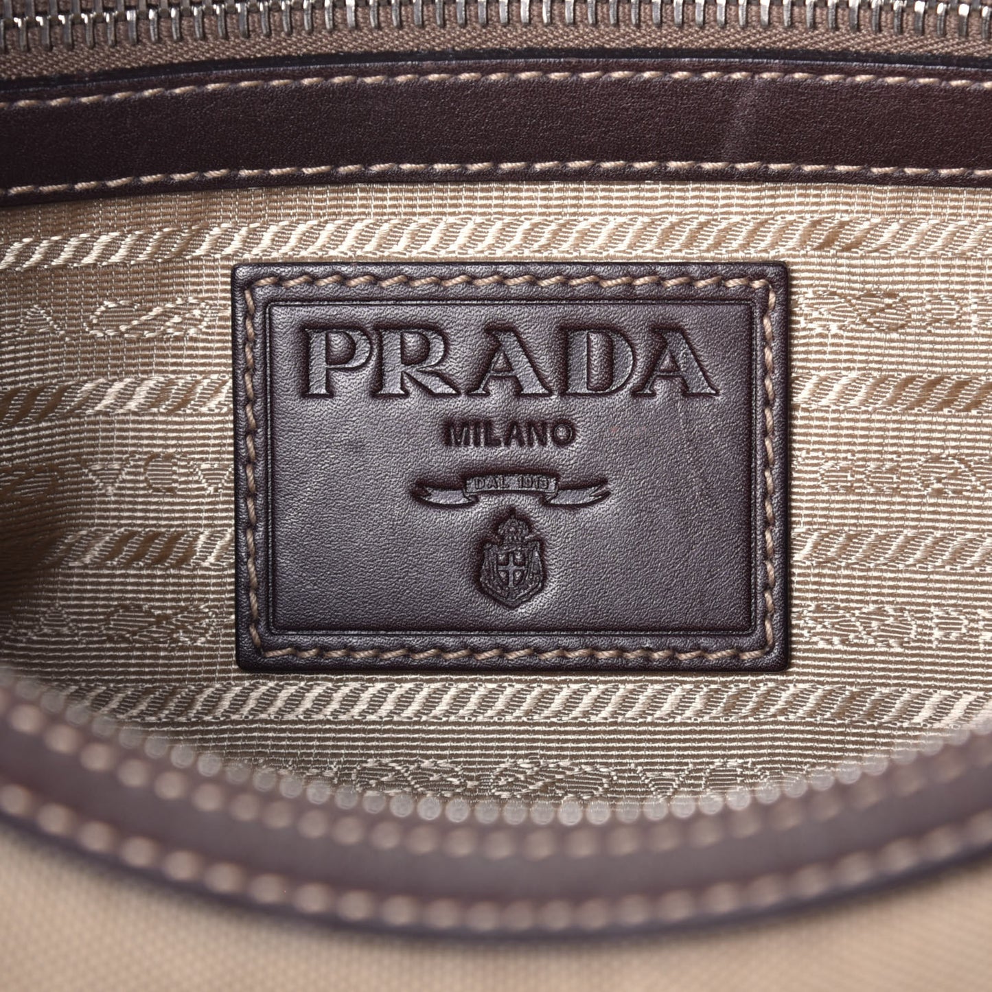 Jacquard Logo Hobo Corda Bruciato