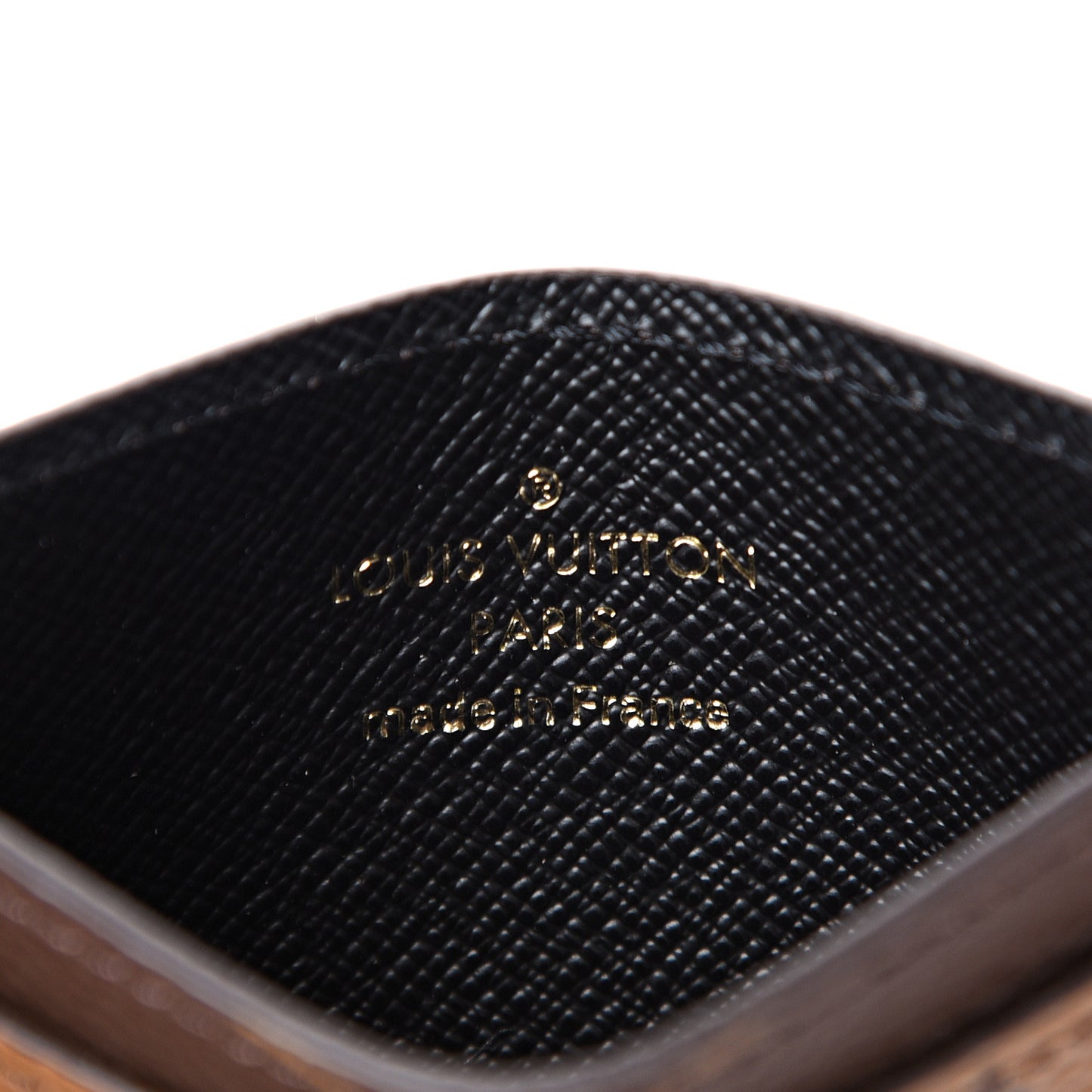 Reverse Monogram Card Holder