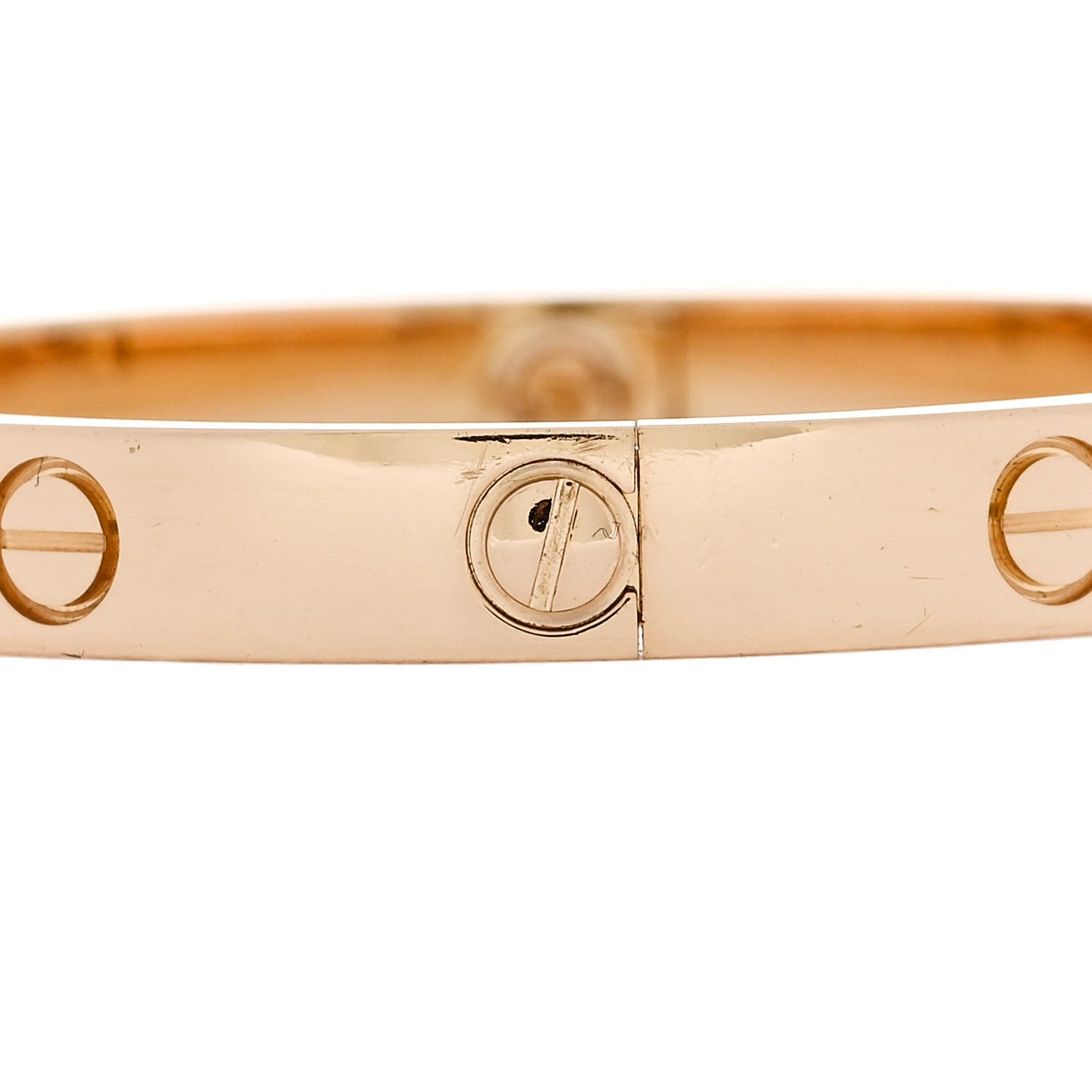 18K Yellow Gold LOVE Bracelet 16