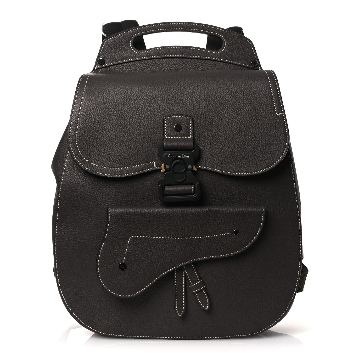 dolce & gabbana grain calfskin mini backpack Christian Dior Grained Calfskin Maxi Gallop Sling Bag Grey