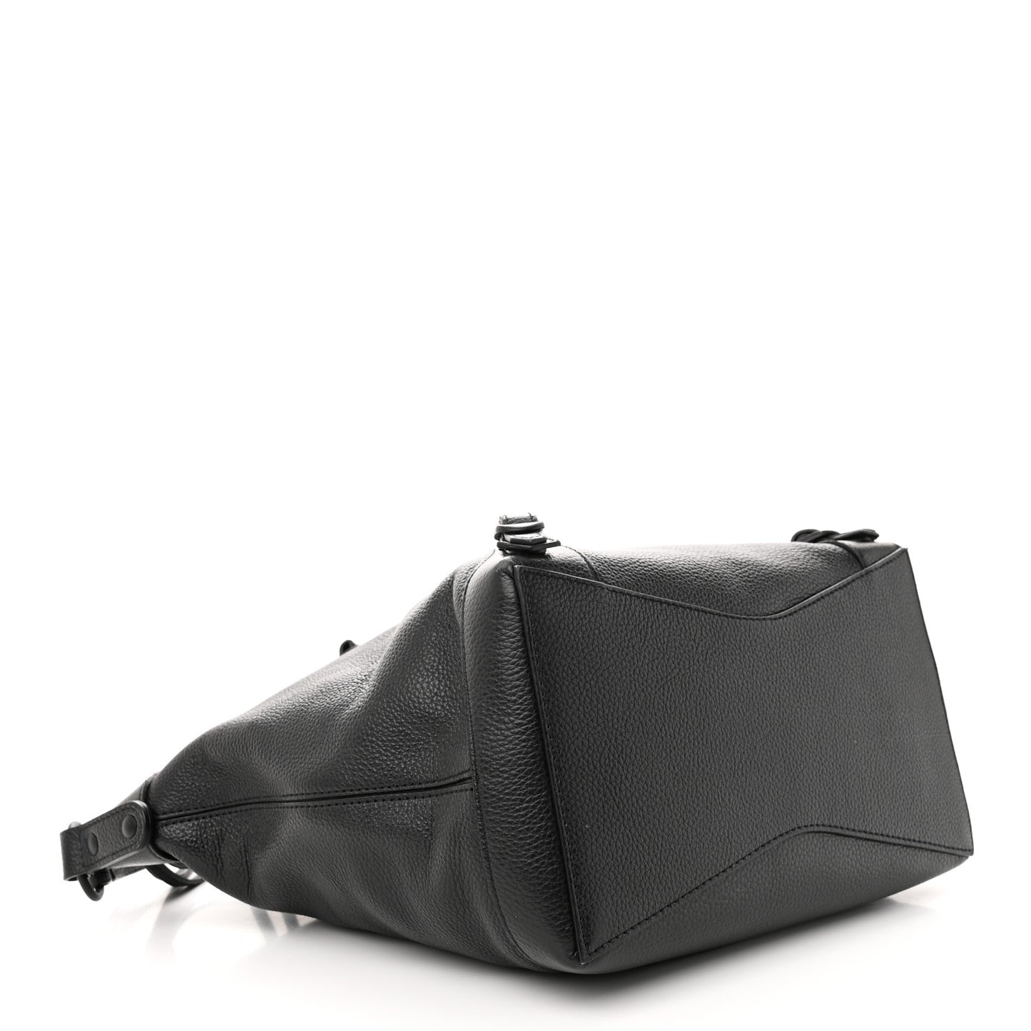 Grained Calfskin Black Hardware Small Neo Classic Hobo Black