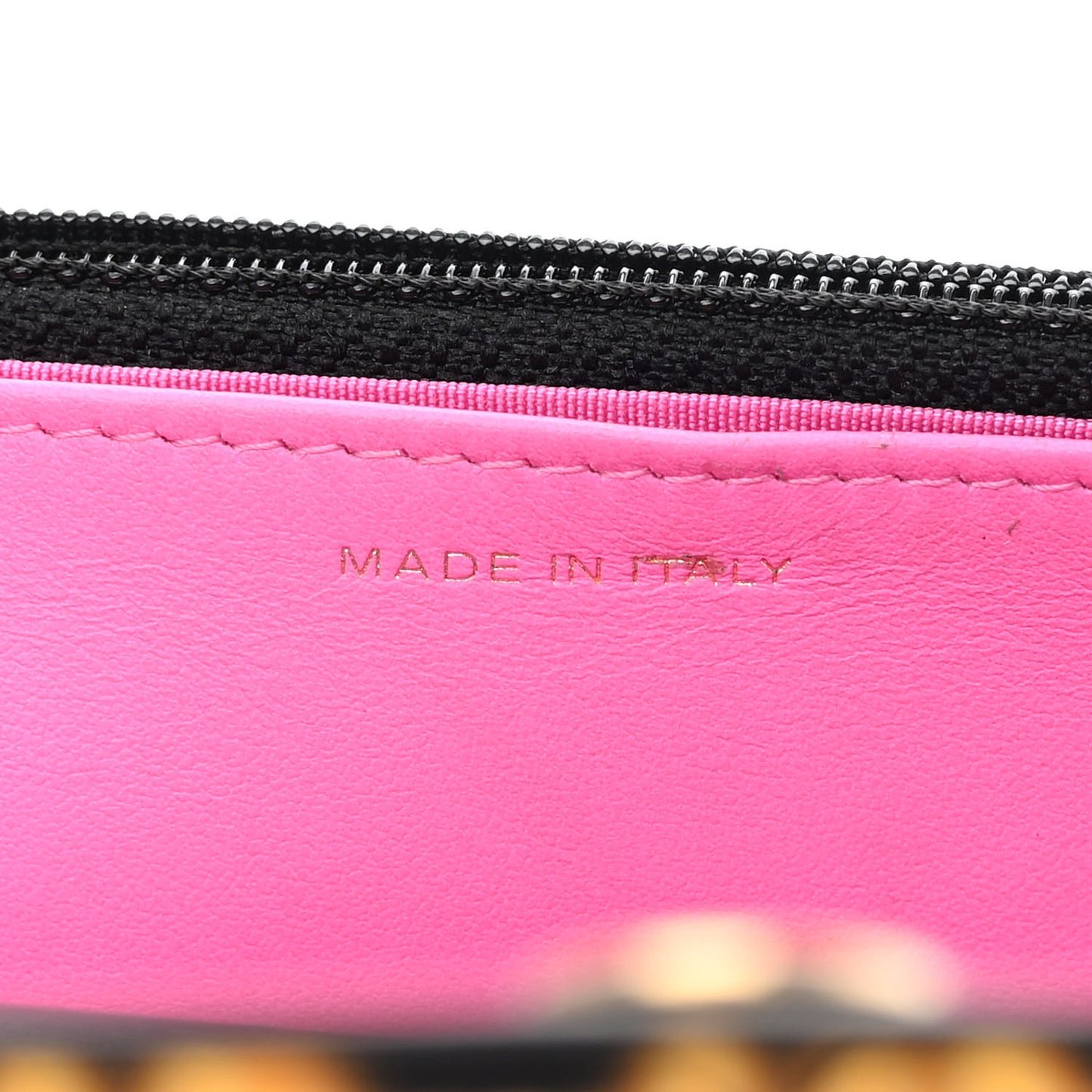 Fabric Printed Chanel 19 Wallet On Chain WOC Black Multicolor