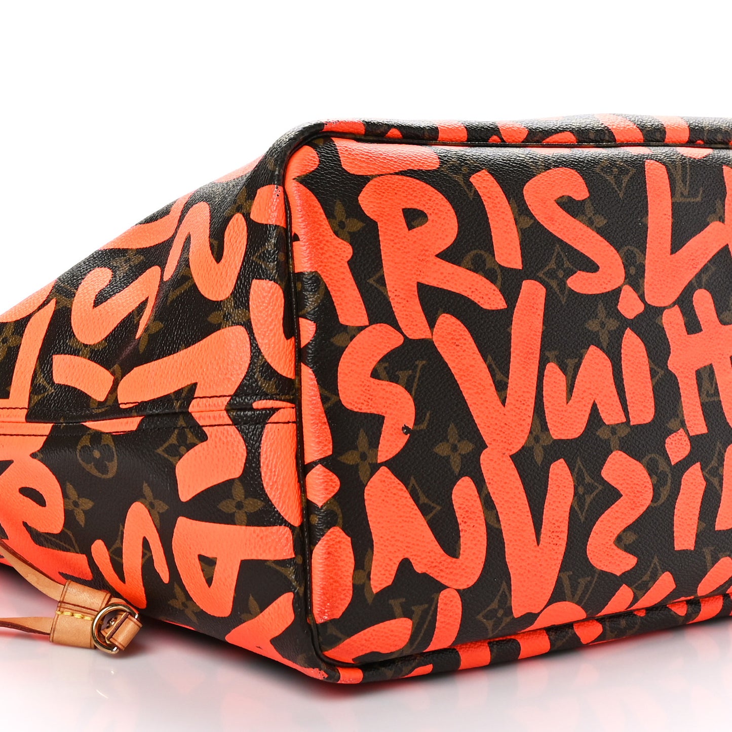 Monogram Graffiti Neverfull GM Orange