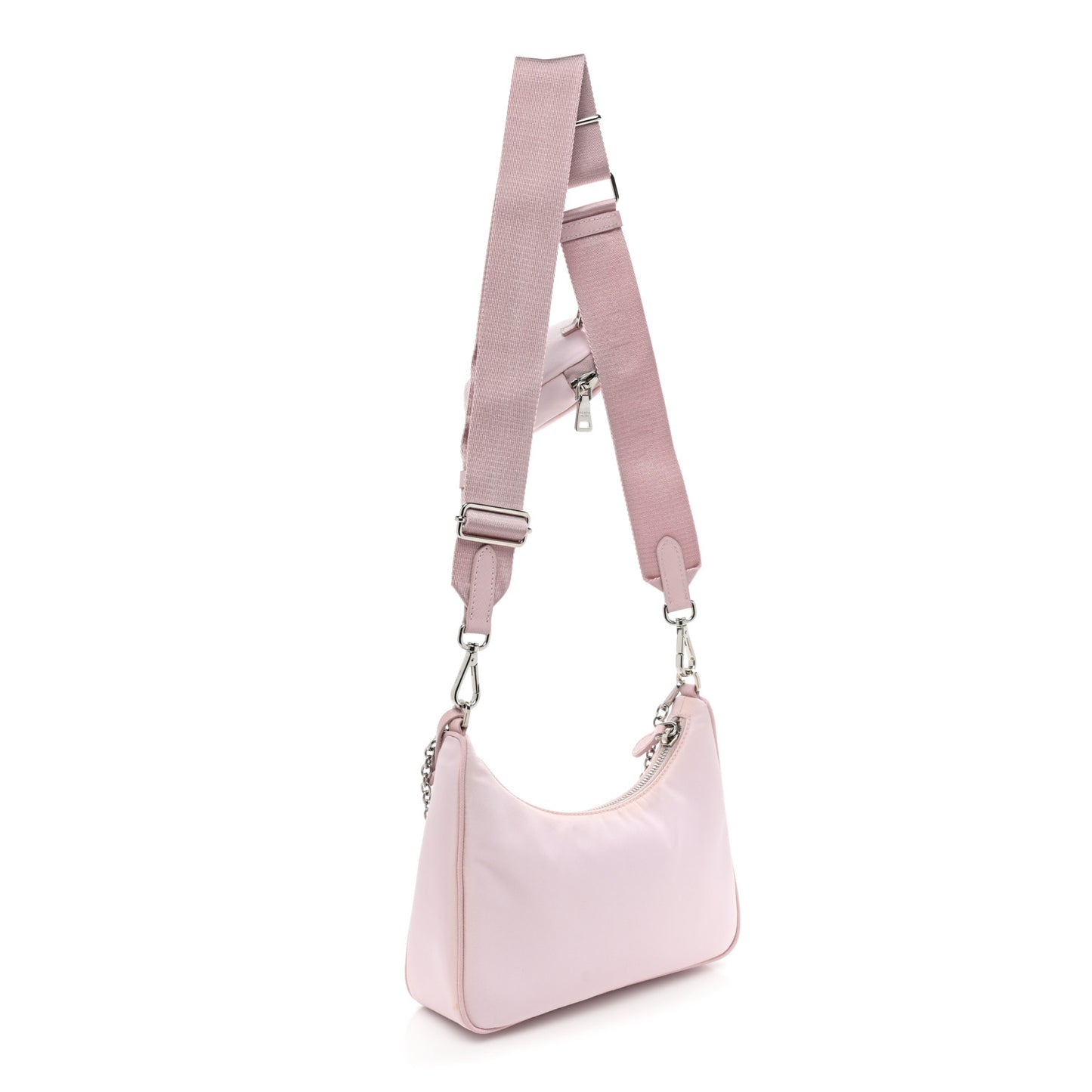 Nylon Re-Edition 2005 Shoulder Bag Alabastro