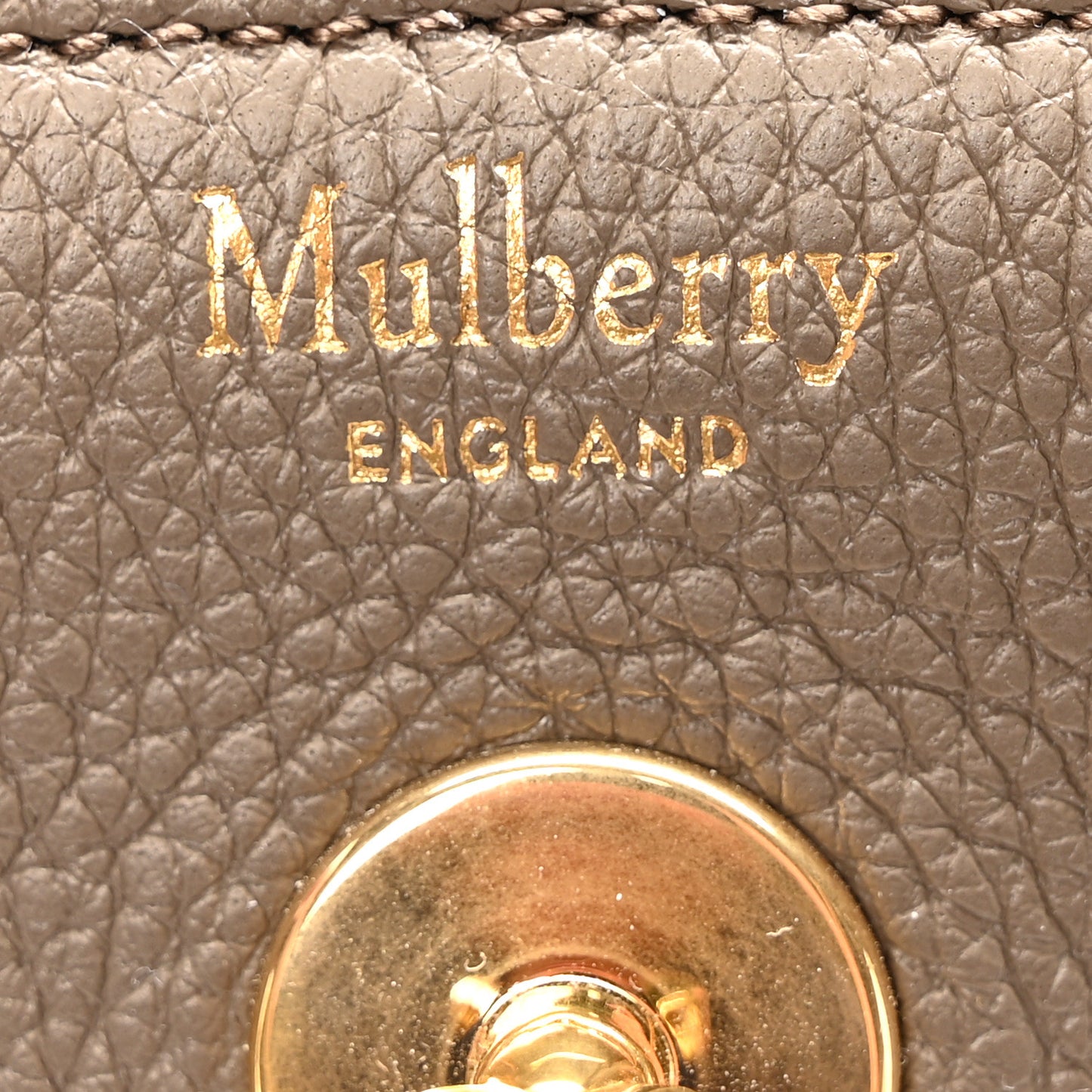 Small Classic Grain Calfskin Small Bayswater Clay