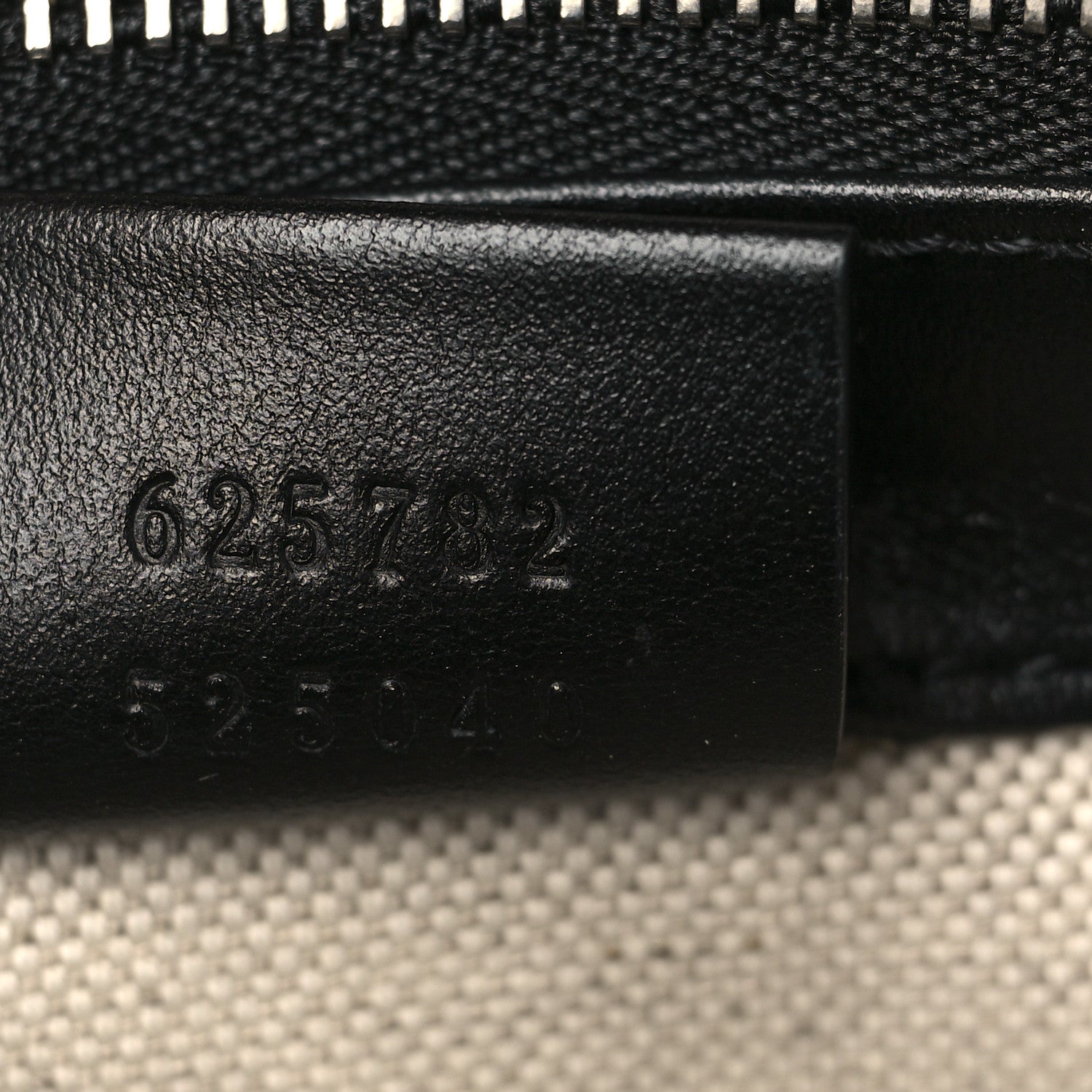 Gucci Calfskin GG Tennis Embossed Messenger Bag Black 6 of 8