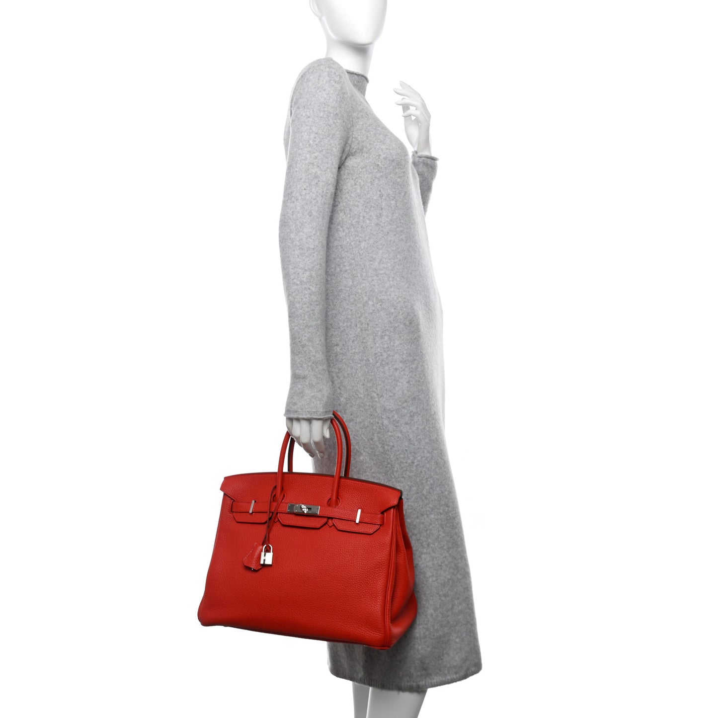 Togo Birkin 35 Vermillion