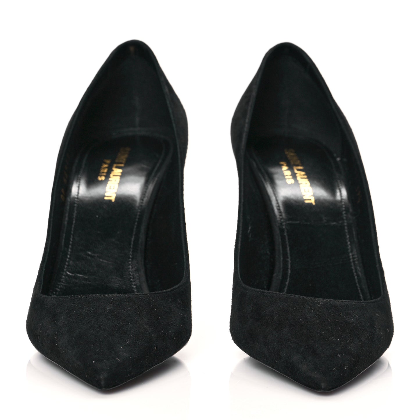 Suede Zoe 85 Pumps 39.5 Black