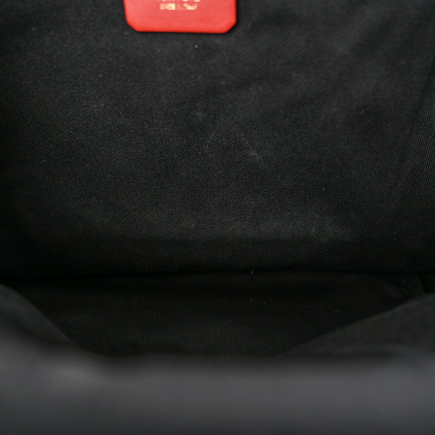 Grained Calfskin Buckley Backpack Red